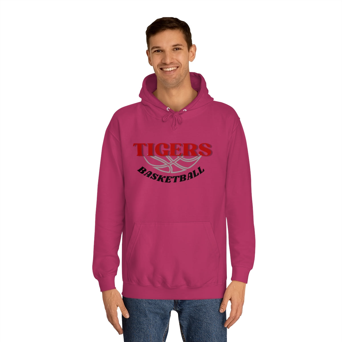 Tigers Unisex College Basketball Hoodie