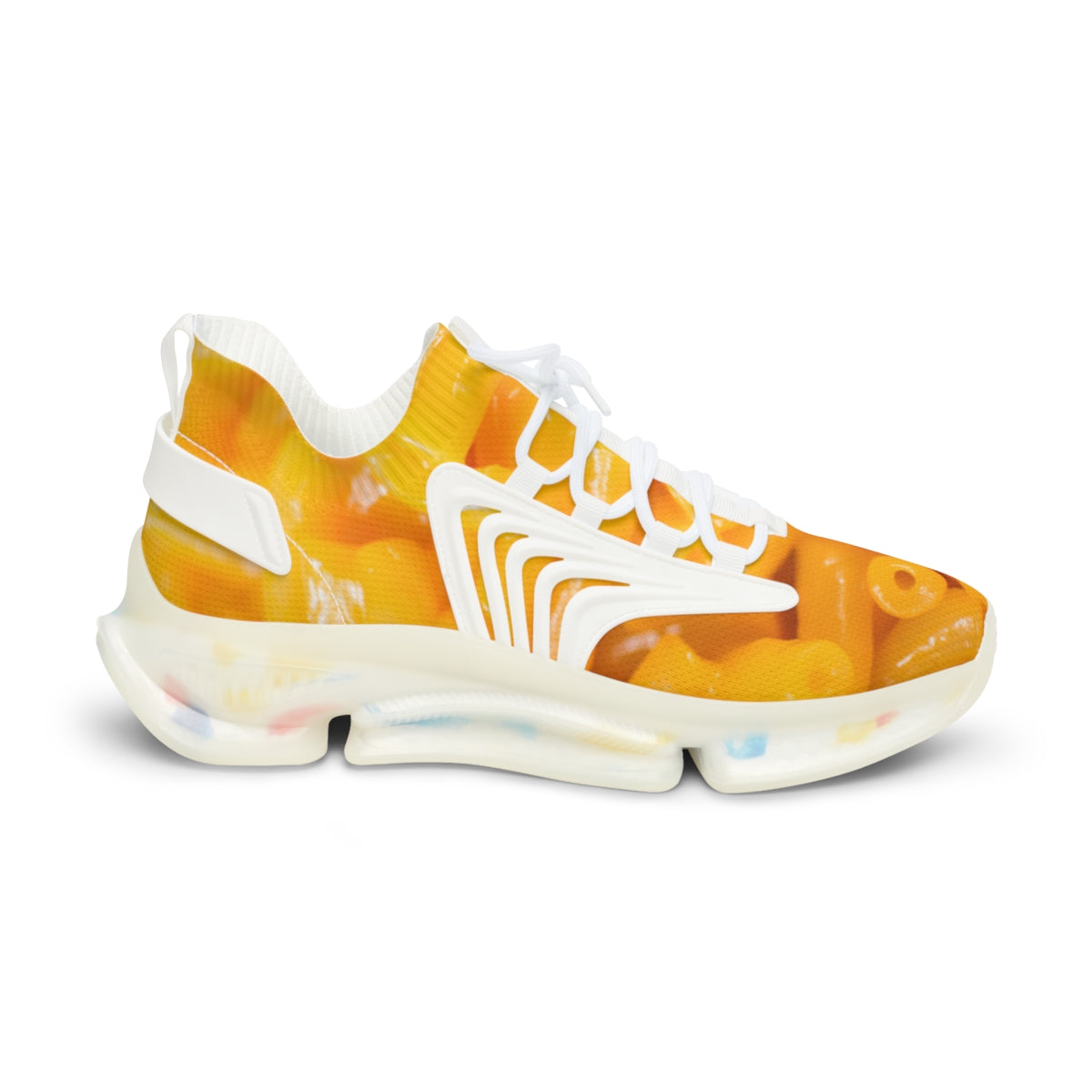 Macaroni and Cheese Men's Mesh Sports Sneakers