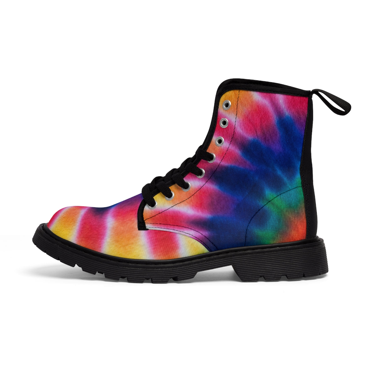 Tie Dye Women's Canvas Boots