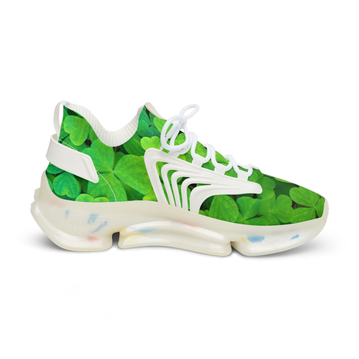 Lucky Clover Men's Mesh Sports Sneakers