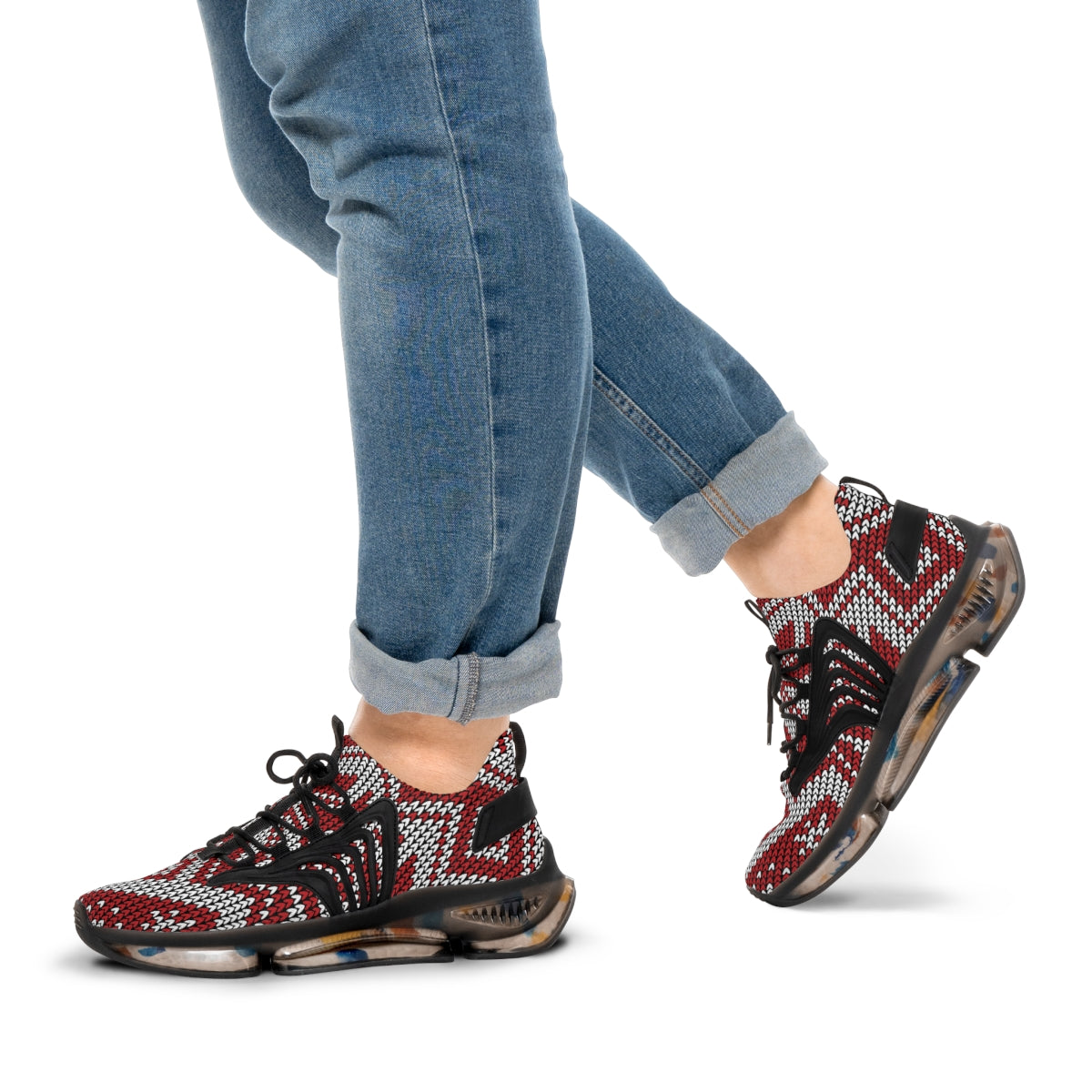 Ugly Sweater Men's Mesh Sports Sneakers