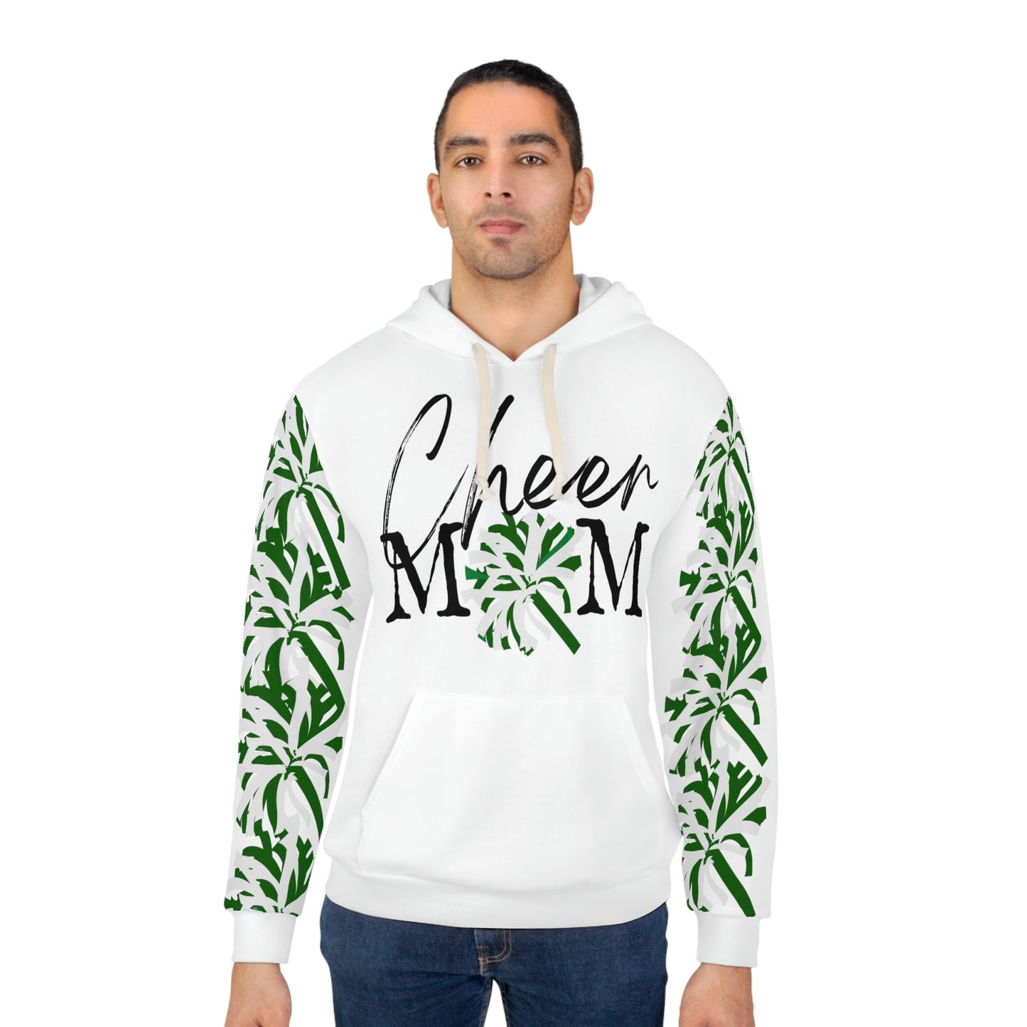 Bulldogs Cheer Mom AOP Unisex Pullover Hoodie