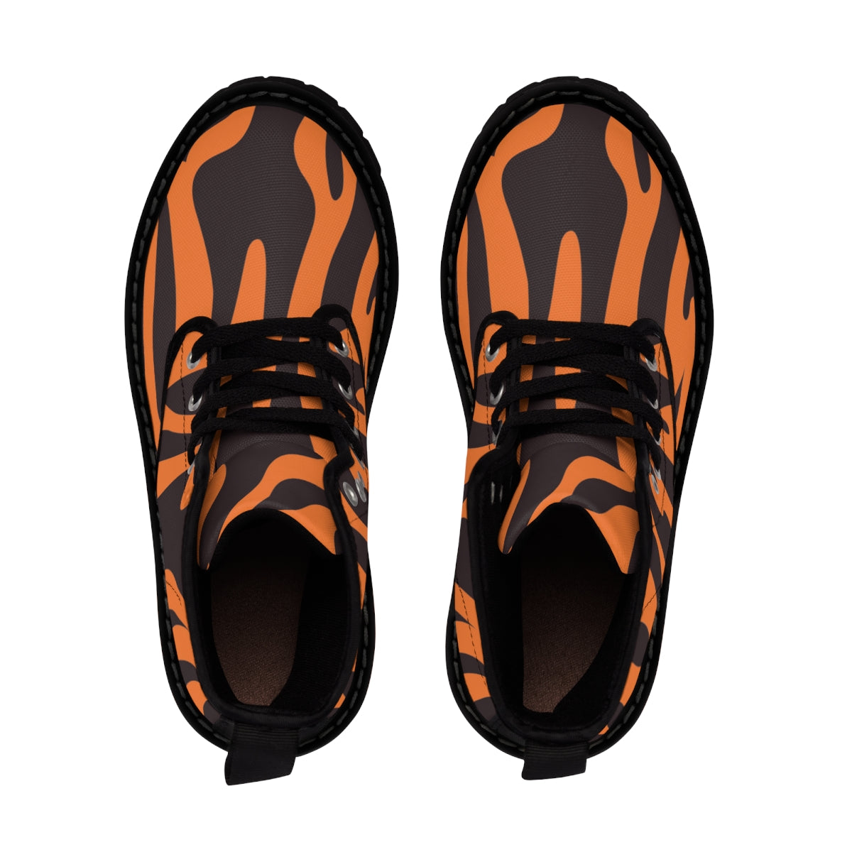 Bengal Stripes Men's Canvas Boots