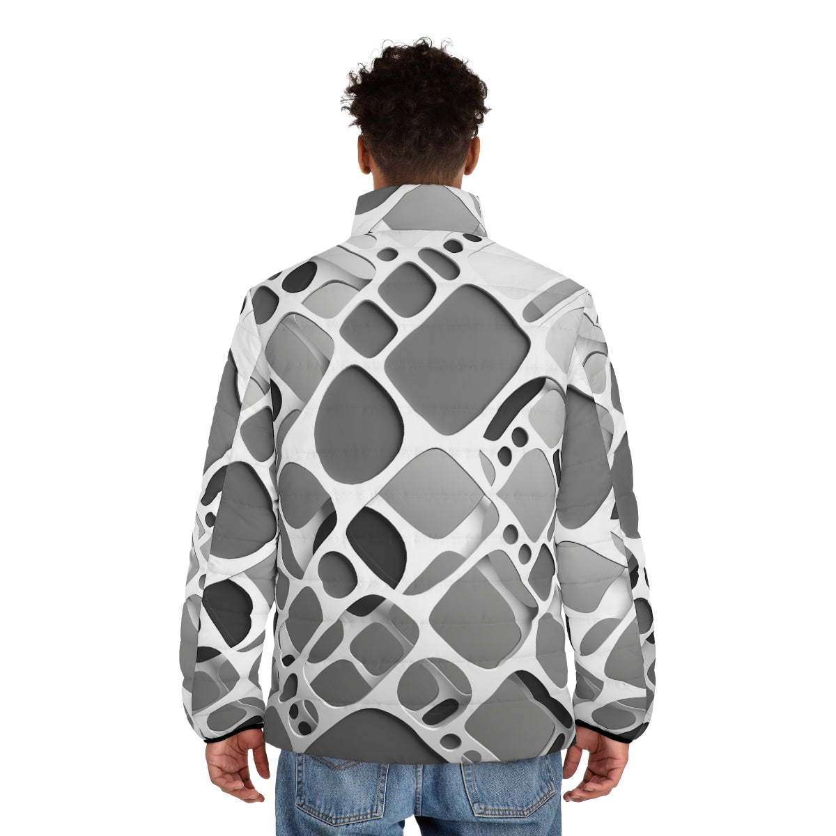Pattern Puffer Jacket (AOP)