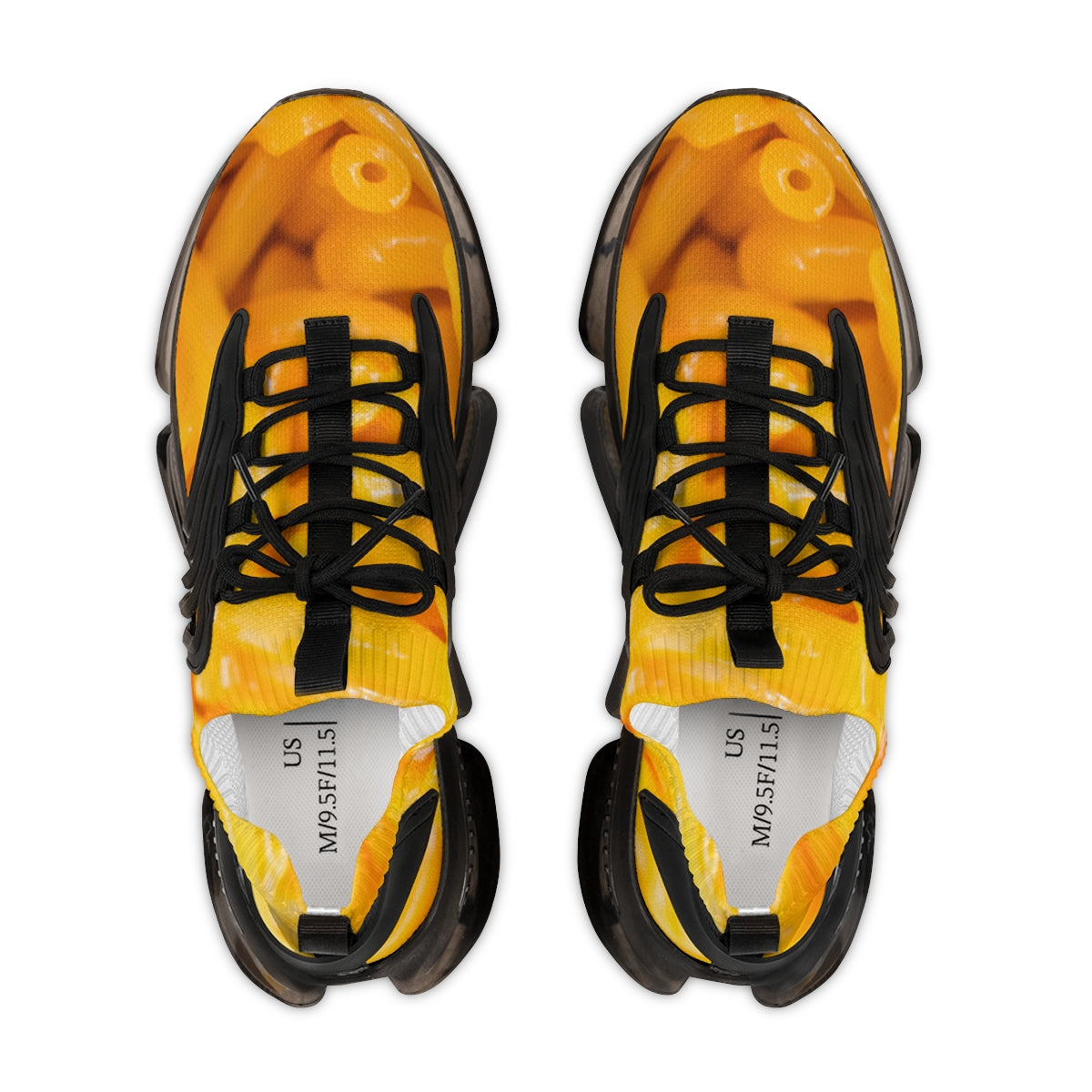 Macaroni and Cheese Men's Mesh Sports Sneakers