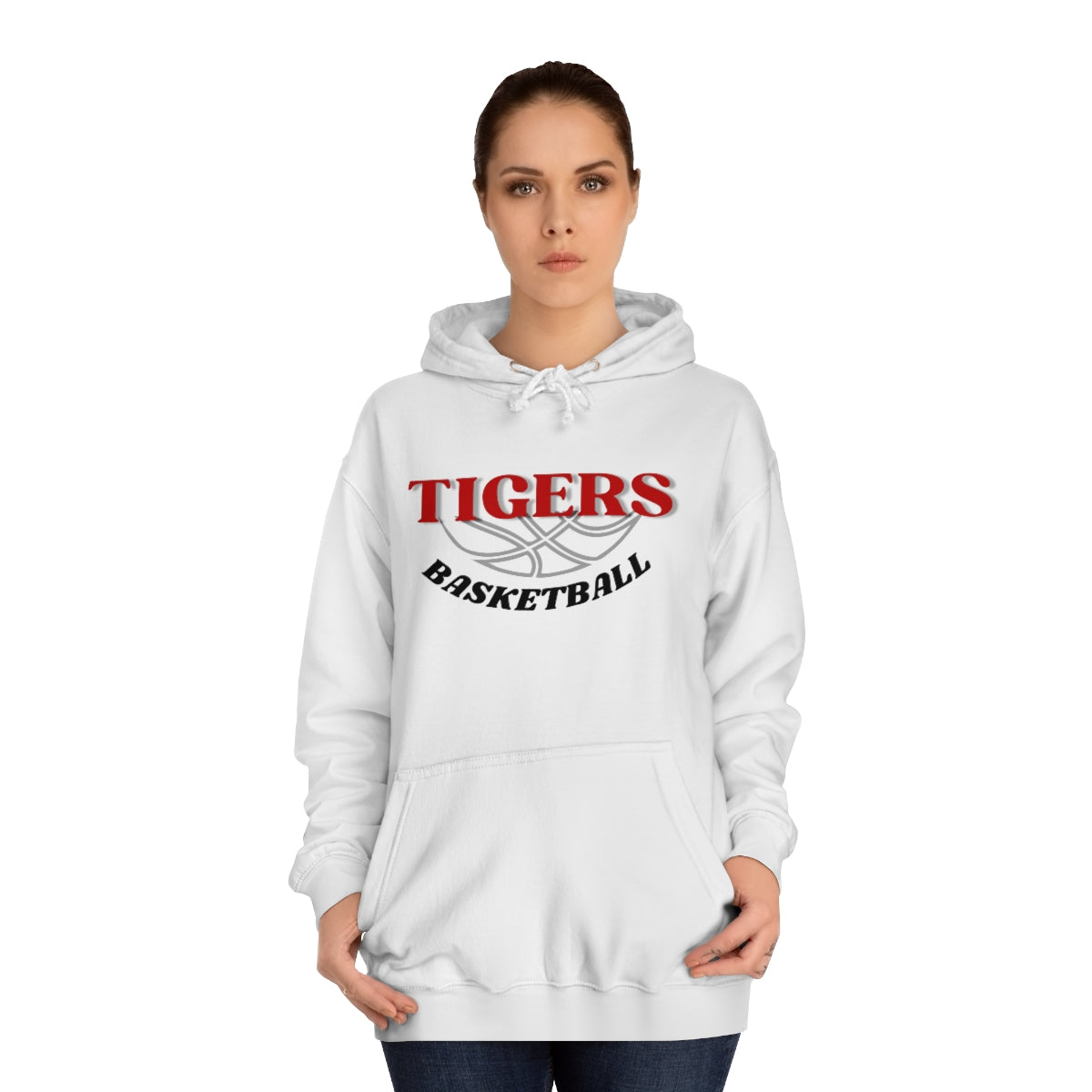 Tigers Unisex College Basketball Hoodie
