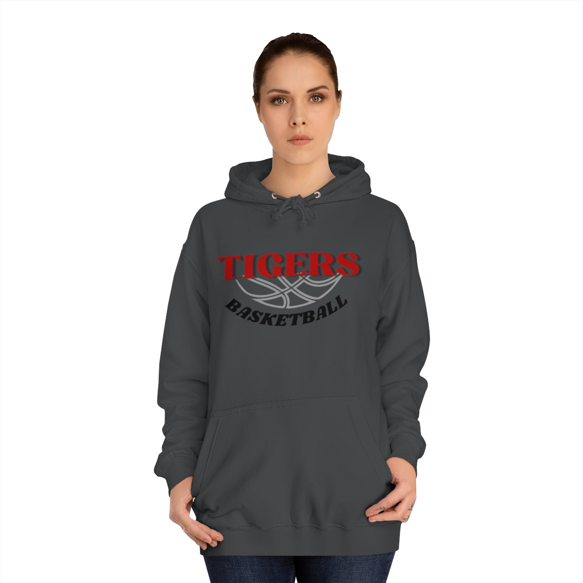 Tigers Unisex College Basketball Hoodie