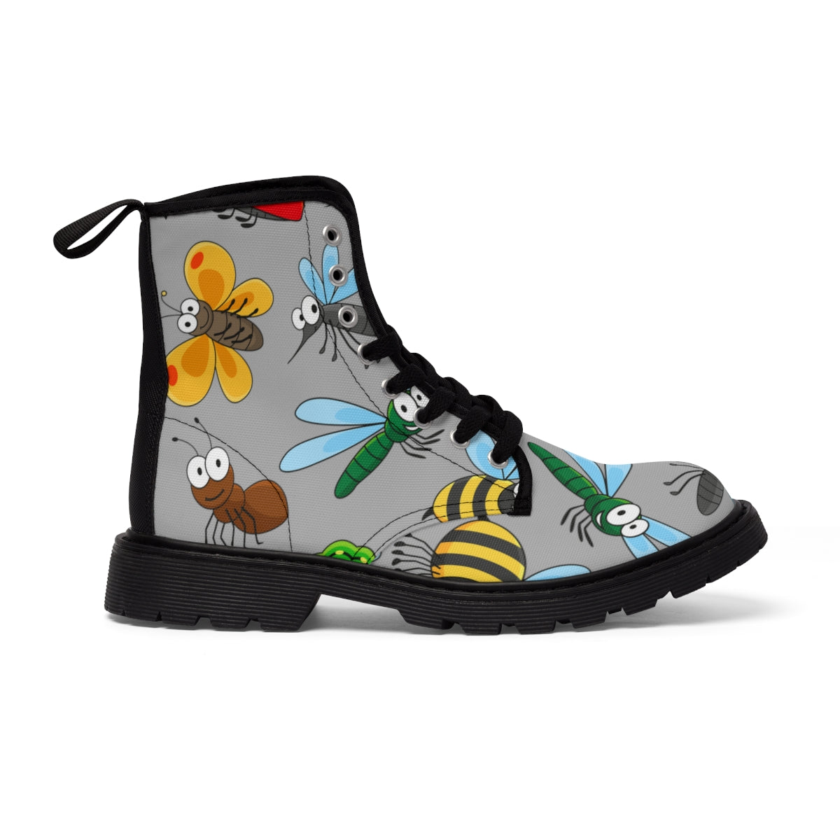 Insects Women's Canvas Boots