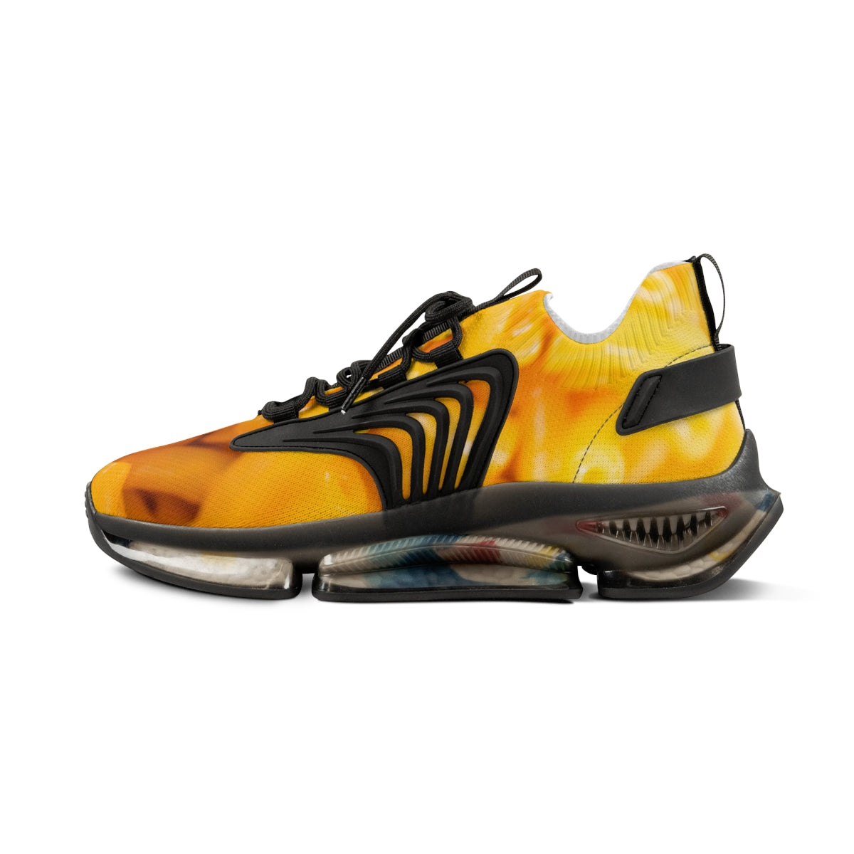 Macaroni and Cheese Men's Mesh Sports Sneakers
