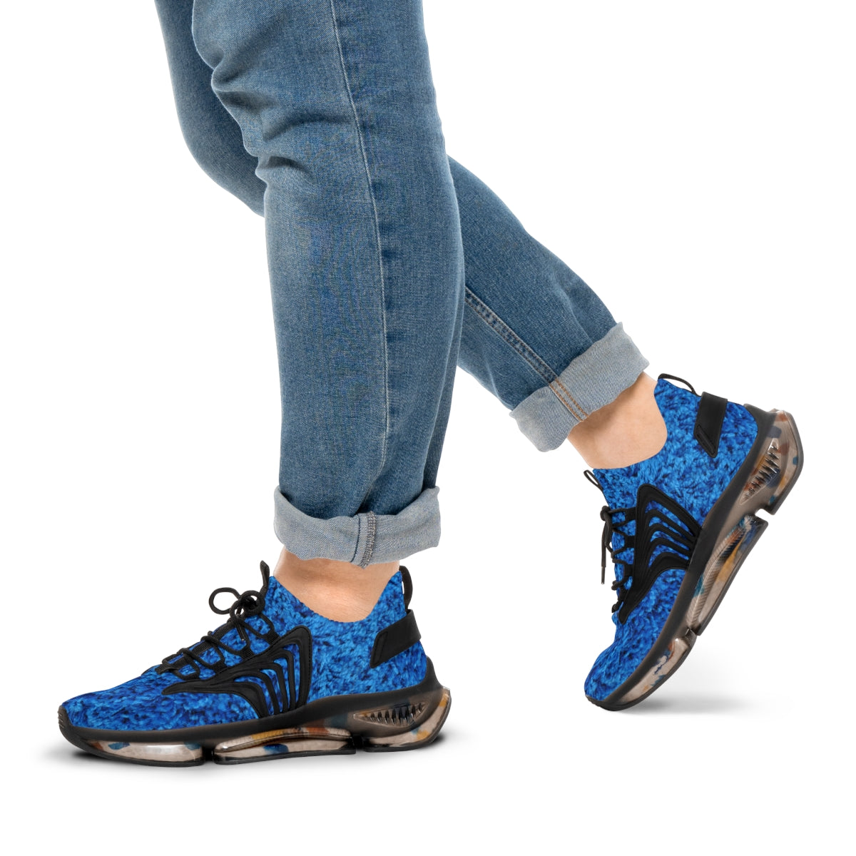 Blue Carpet Men's Mesh Sports Sneakers