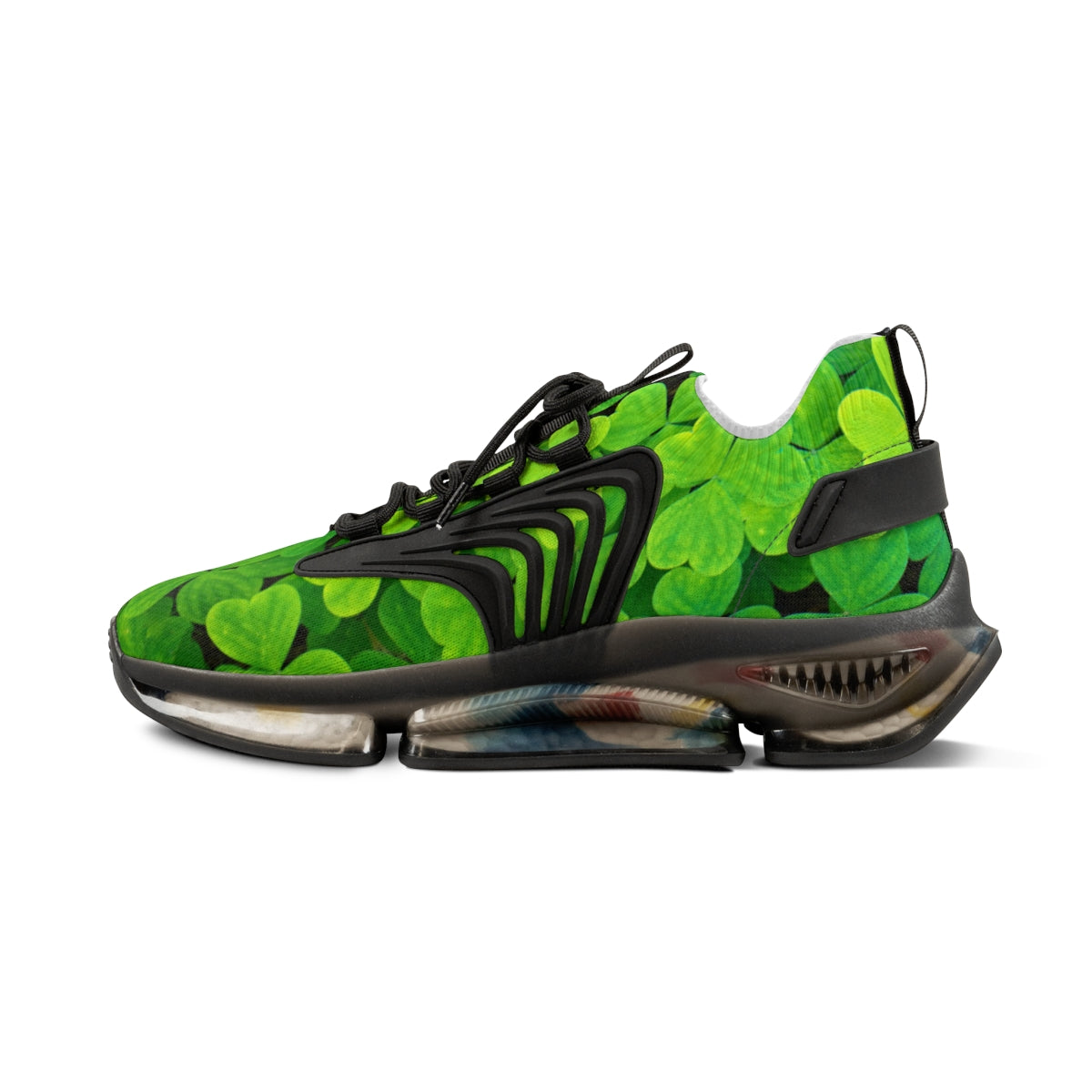 Lucky Clover Men's Mesh Sports Sneakers