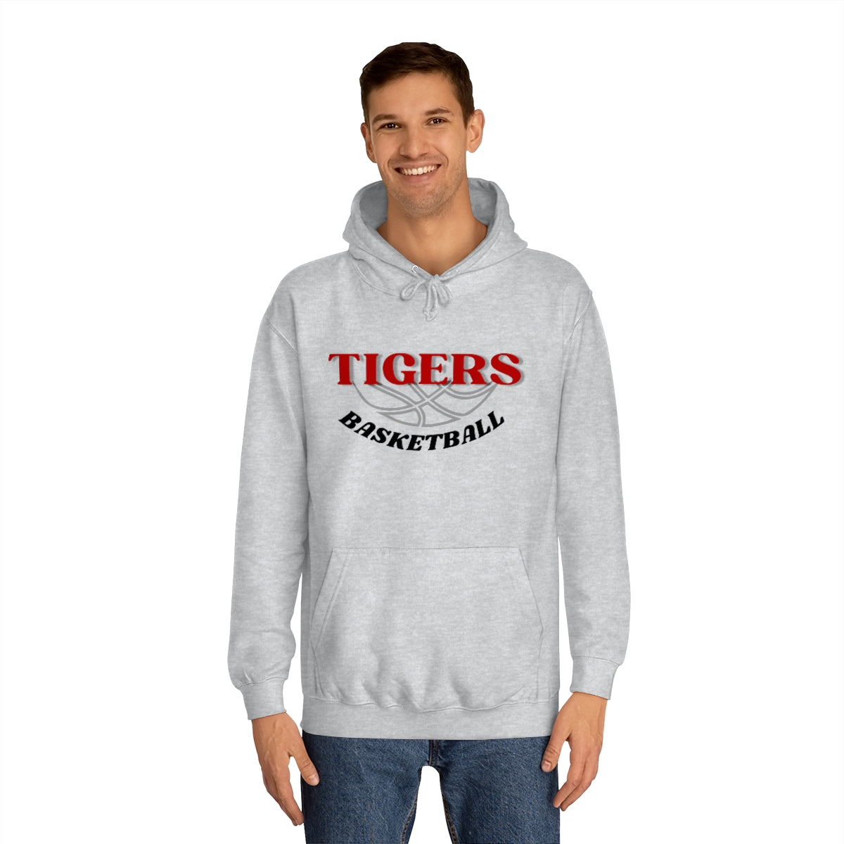 Tigers Unisex College Basketball Hoodie