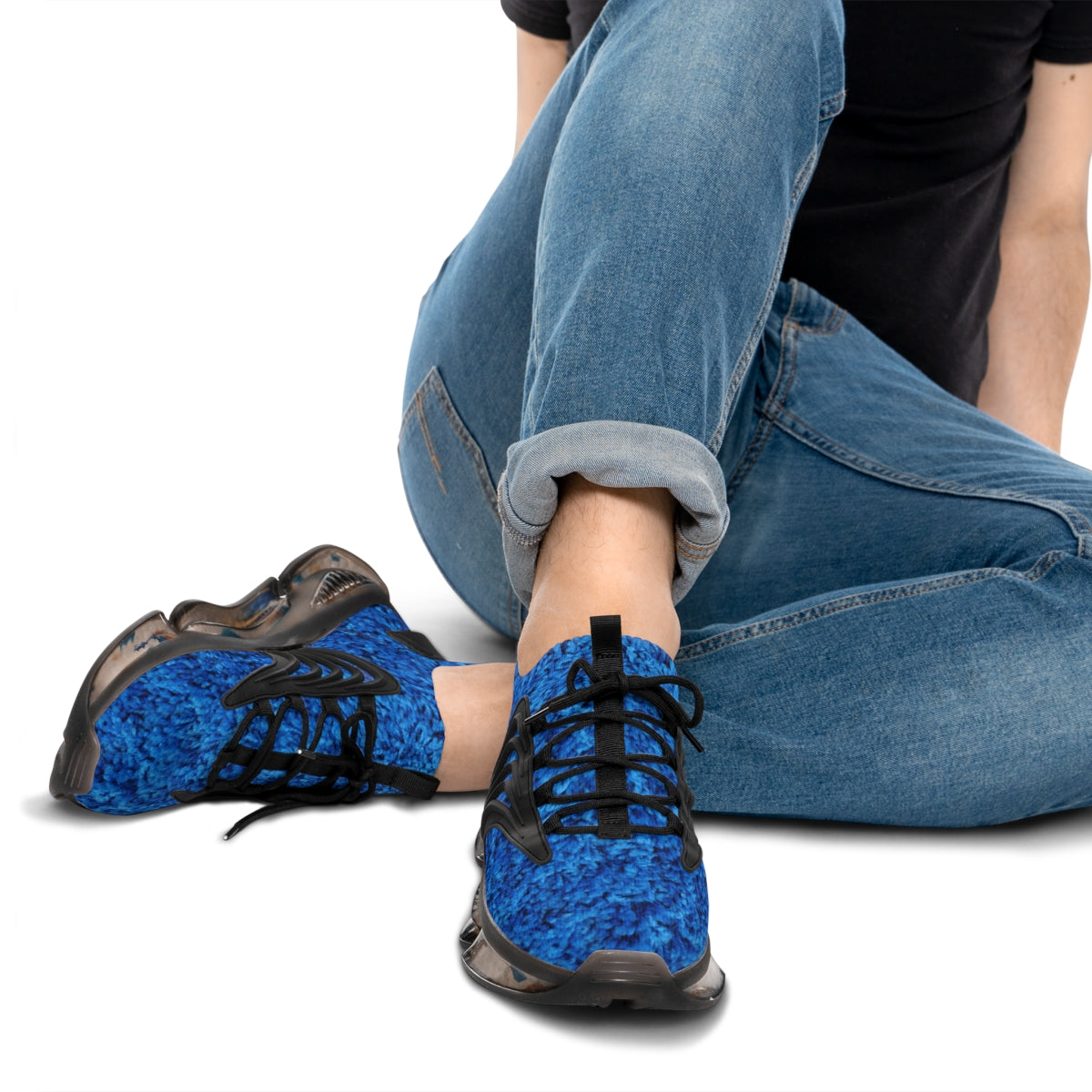 Blue Carpet Men's Mesh Sports Sneakers