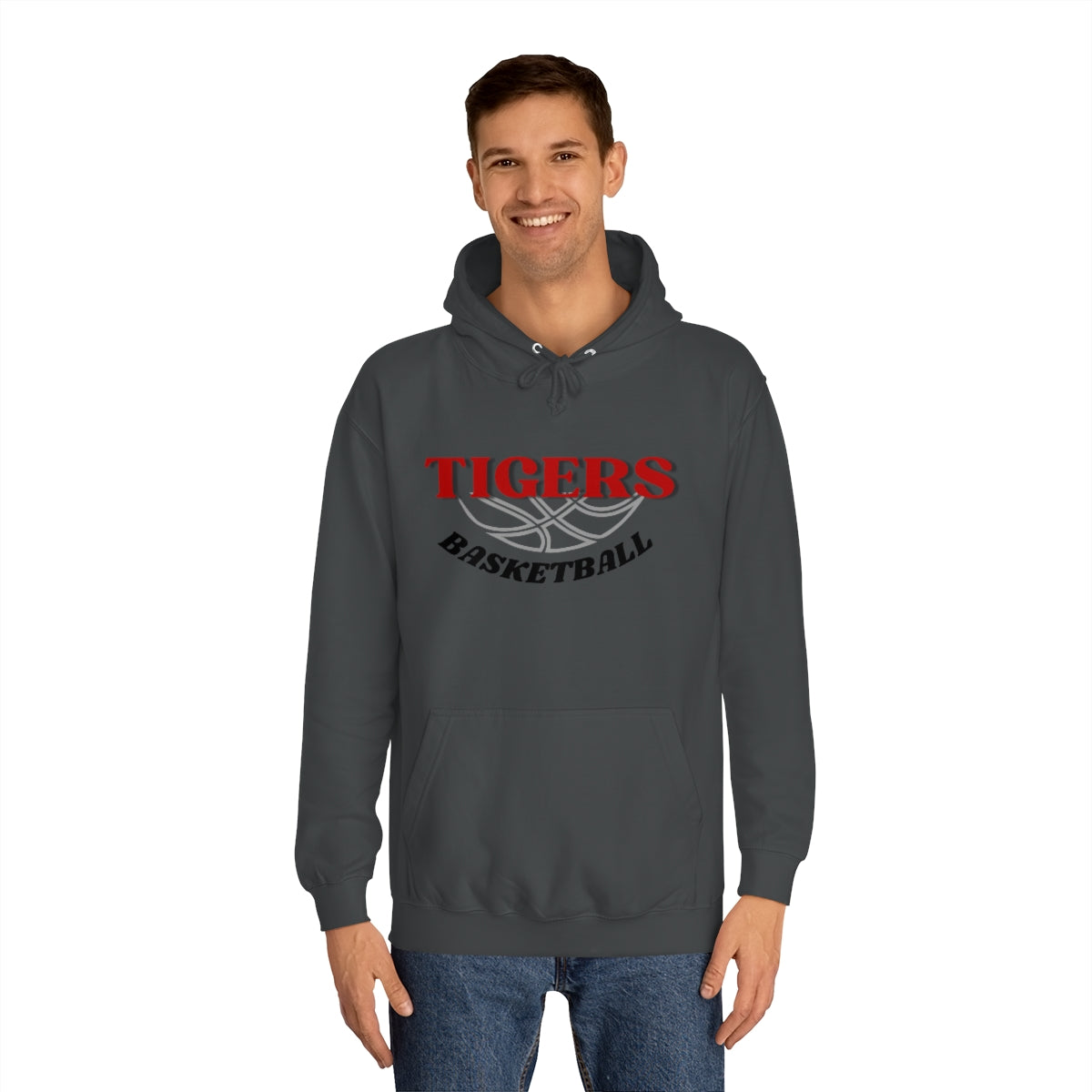 Tigers Unisex College Basketball Hoodie