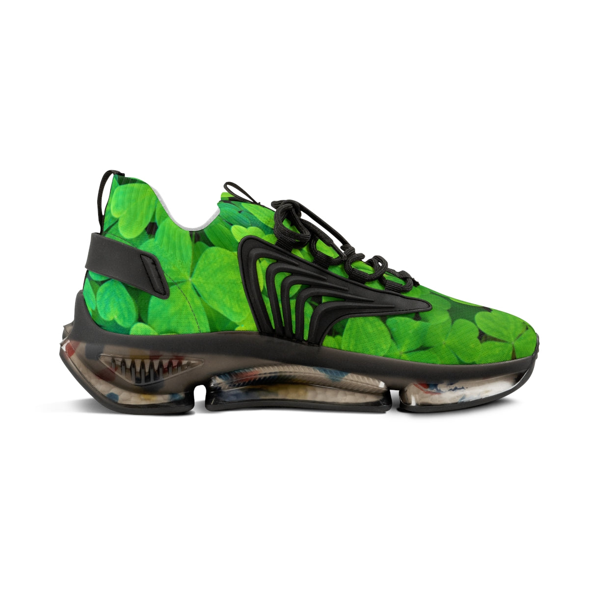 Lucky Clover Men's Mesh Sports Sneakers