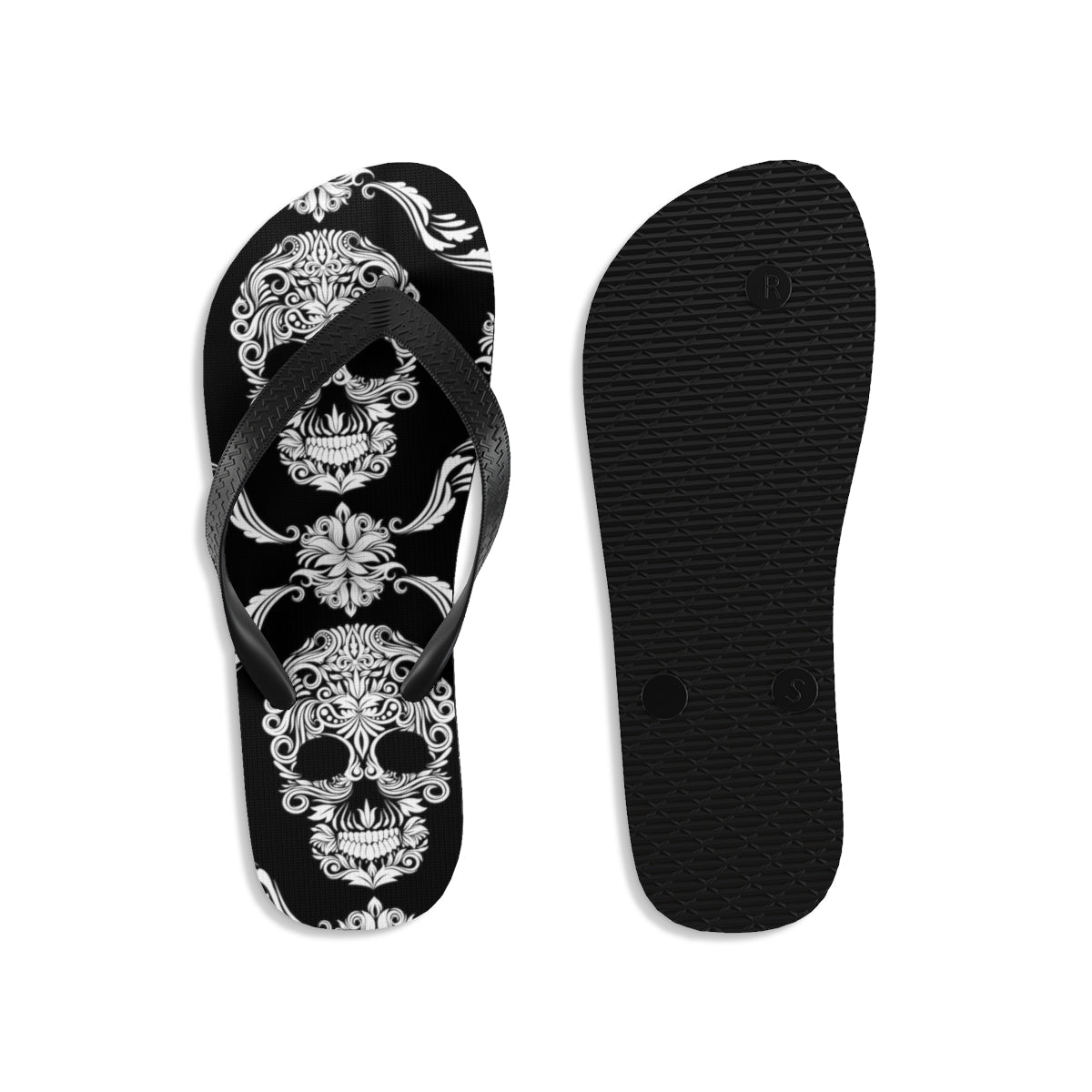 Skull Unisex Flip-Flops
