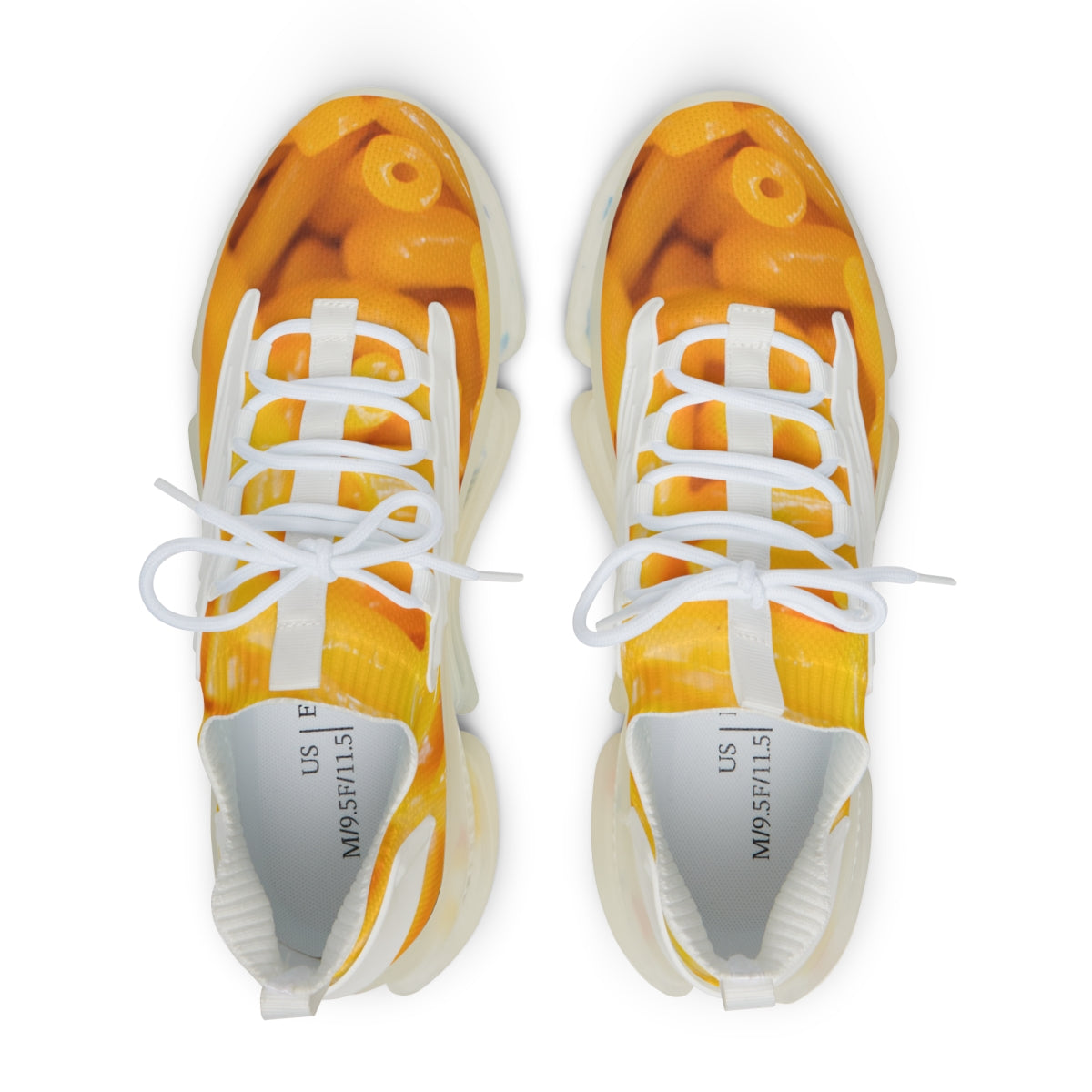 Macaroni and Cheese Men's Mesh Sports Sneakers