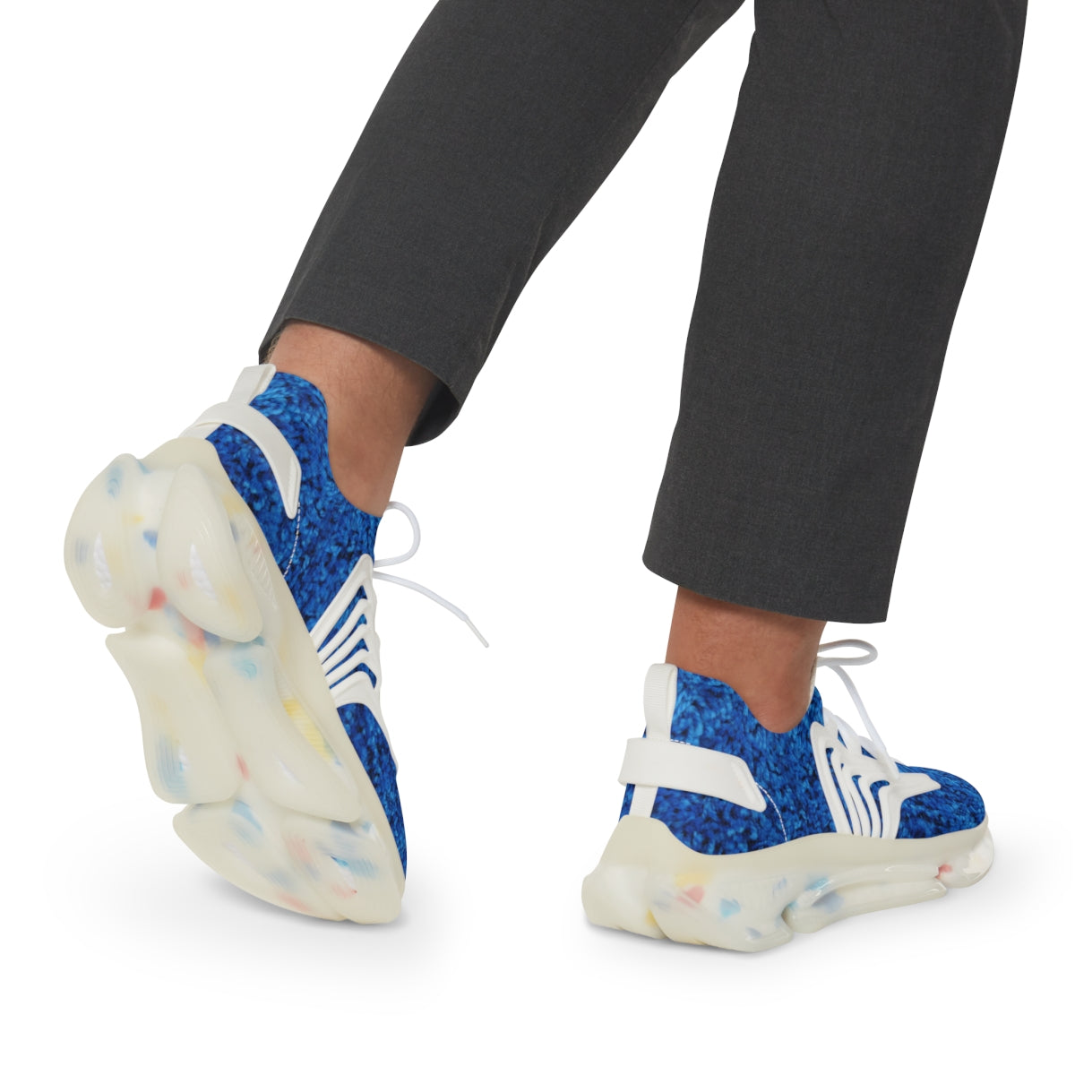 Blue Carpet Men's Mesh Sports Sneakers