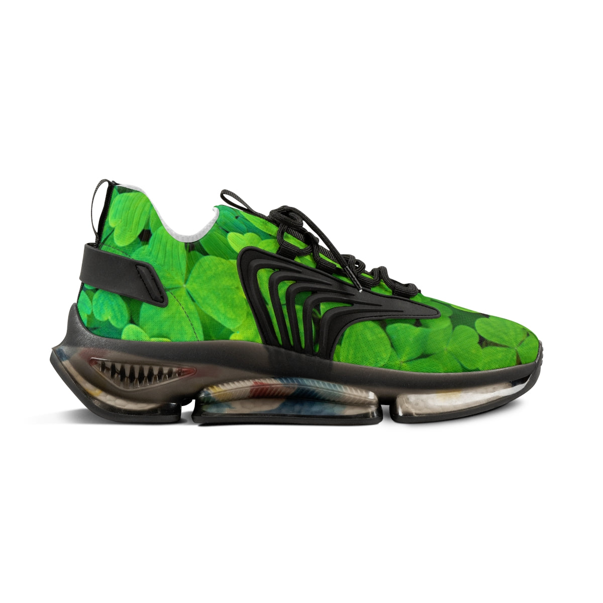 Lucky Clover Men's Mesh Sports Sneakers