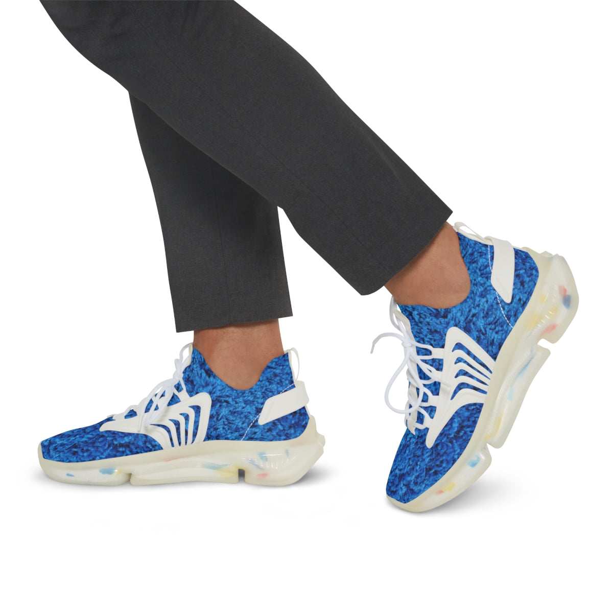Blue Carpet Men's Mesh Sports Sneakers