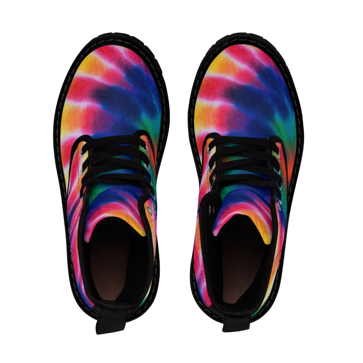 Tie Dye Women's Canvas Boots