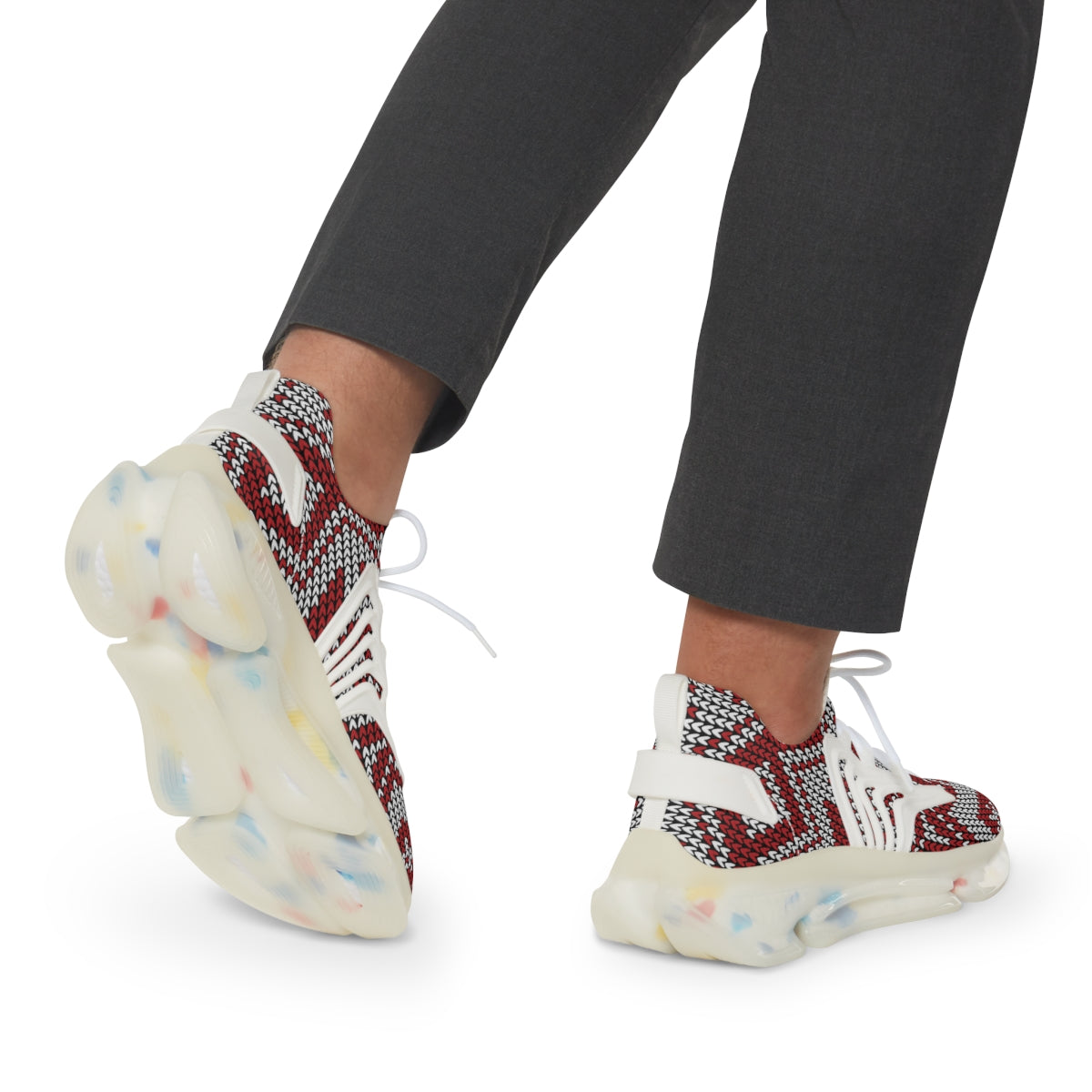 Ugly Sweater Men's Mesh Sports Sneakers