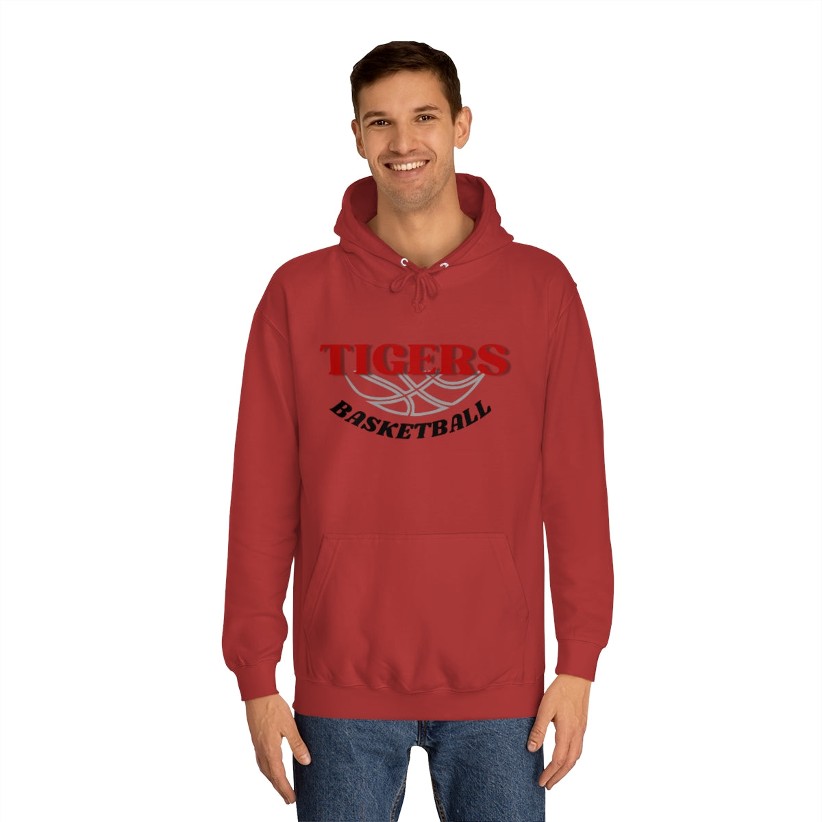 Tigers Unisex College Basketball Hoodie