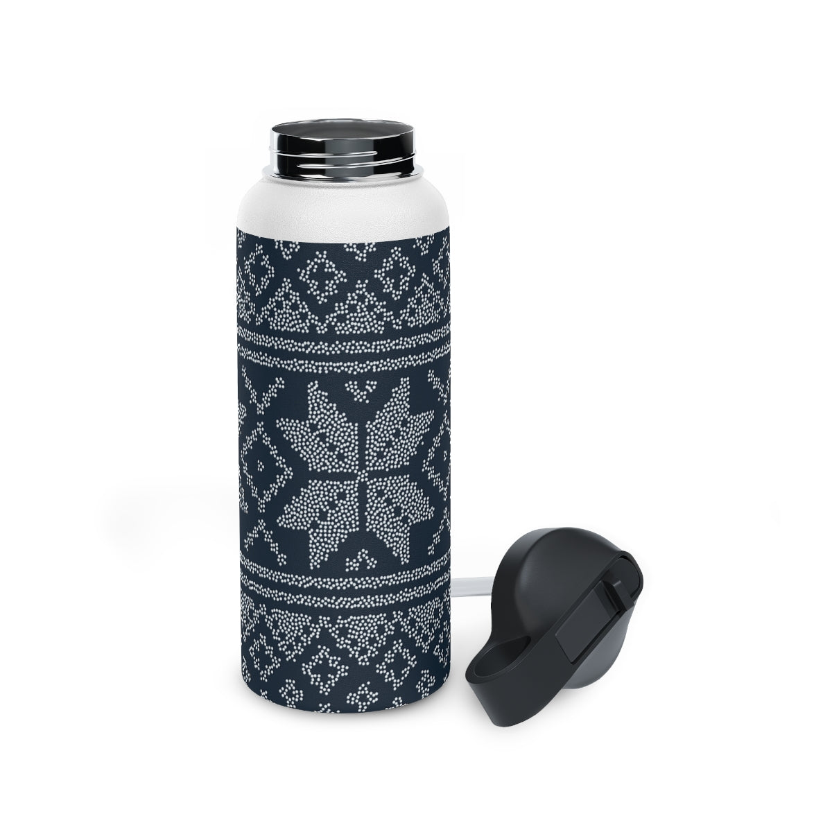 ugly sweater Stainless Steel Water Bottle, Standard Lid