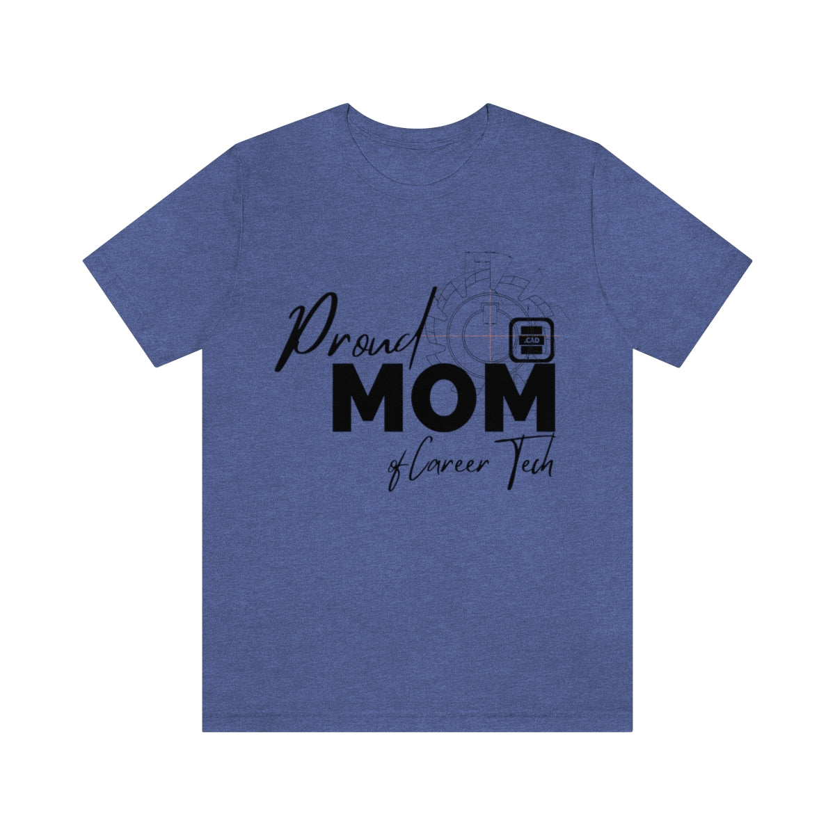 Proud Mom of Career Tech Student Jersey Short Sleeve Tee