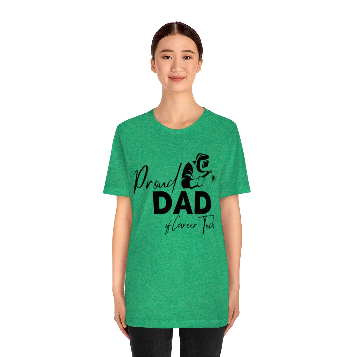 Proud Dad of Career Tech Student  Unisex Jersey