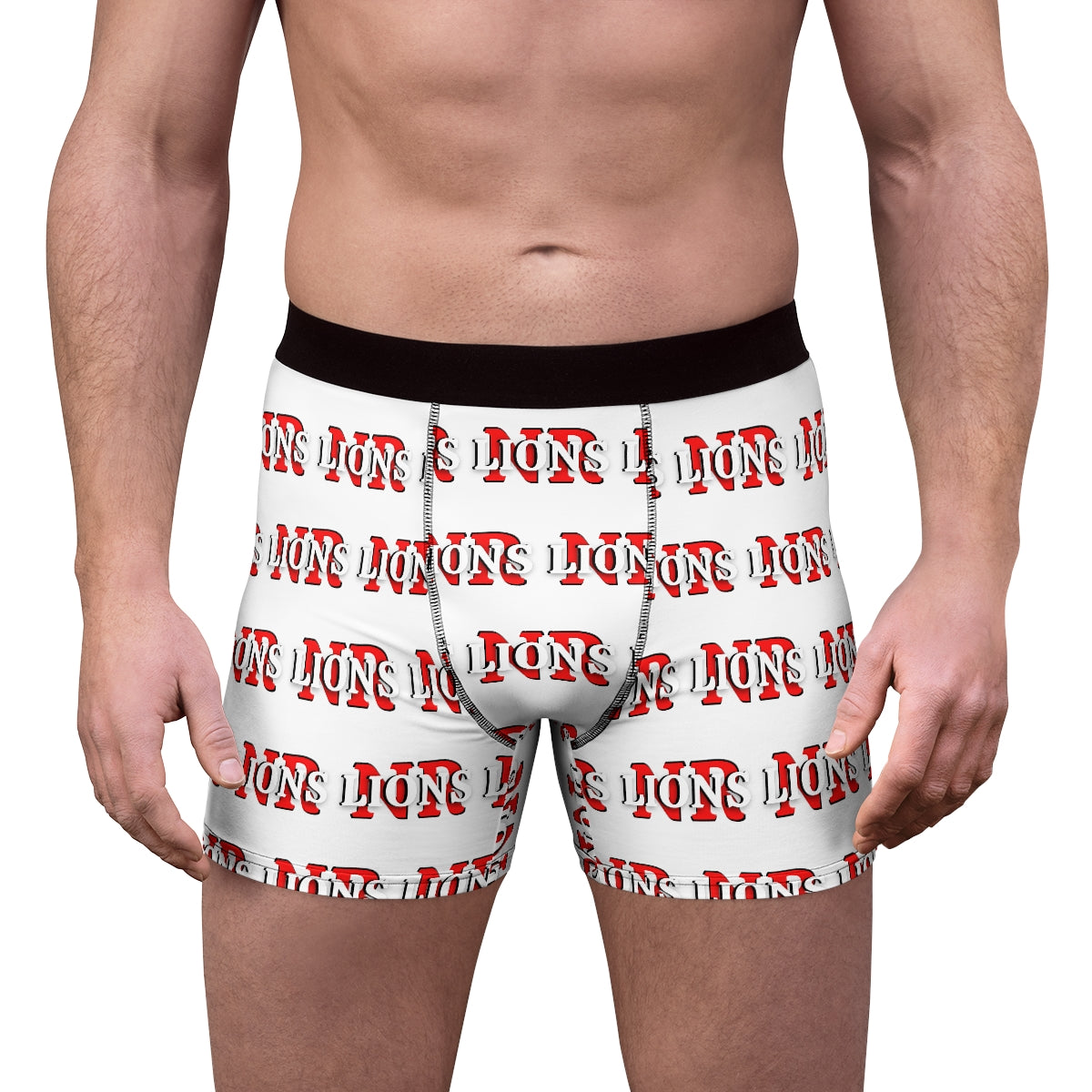 Lions Men's Boxer Briefs