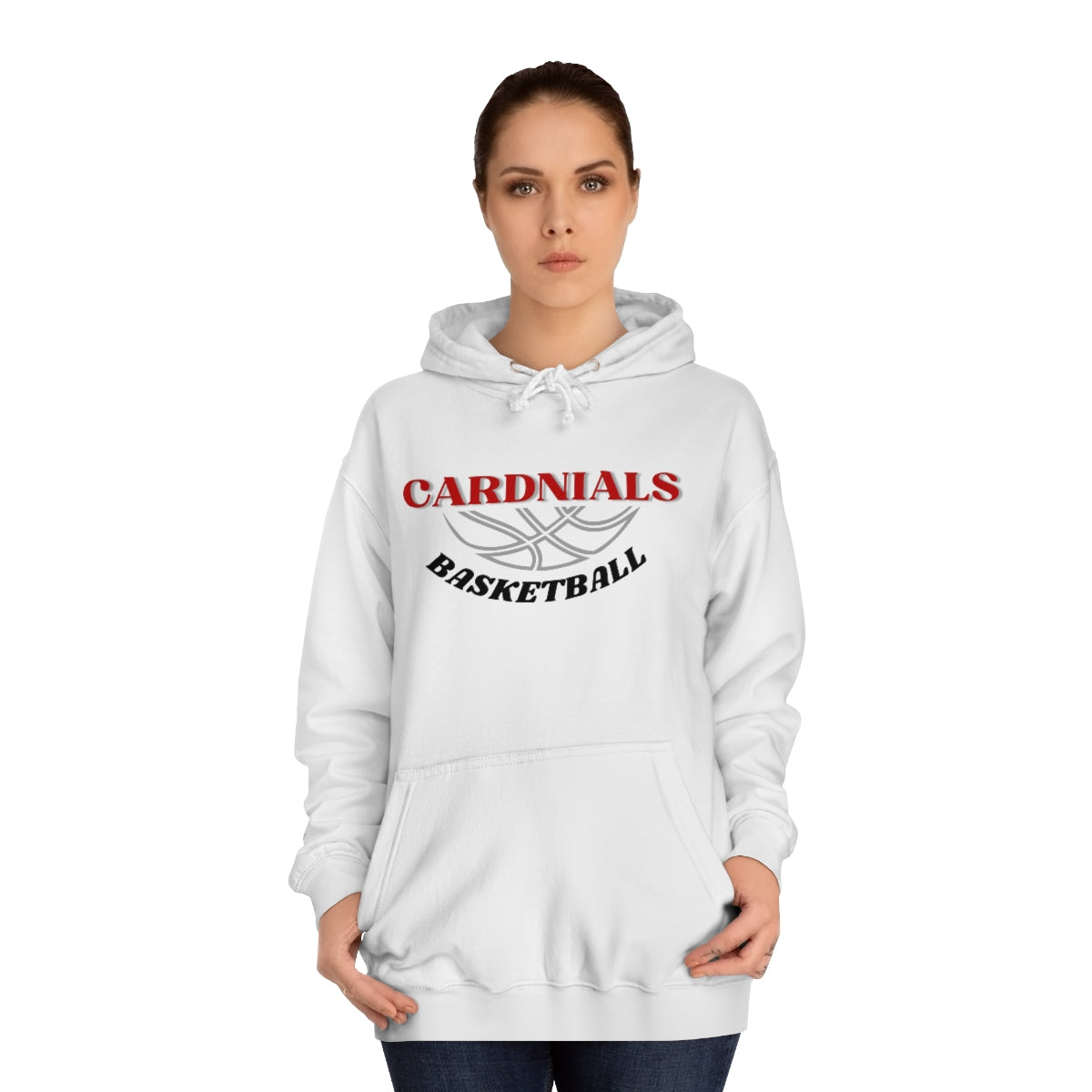 Cardinals Unisex College Basketball  Hoodie