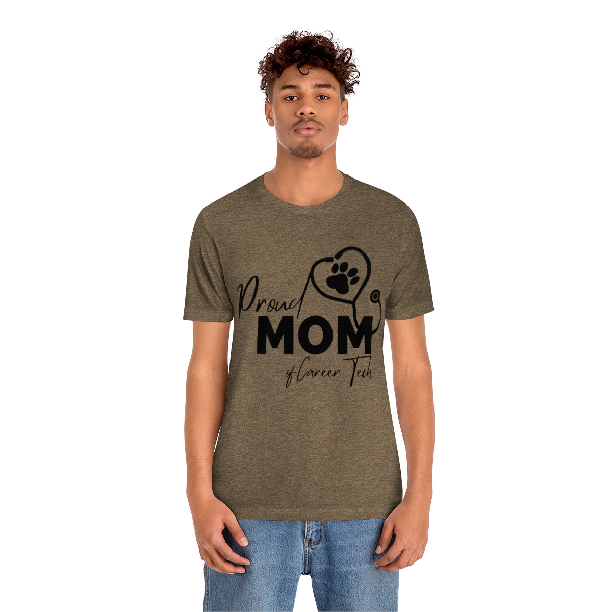 Proud Mom of Career Tech Student Unisex Jersey Short Sleeve Tee