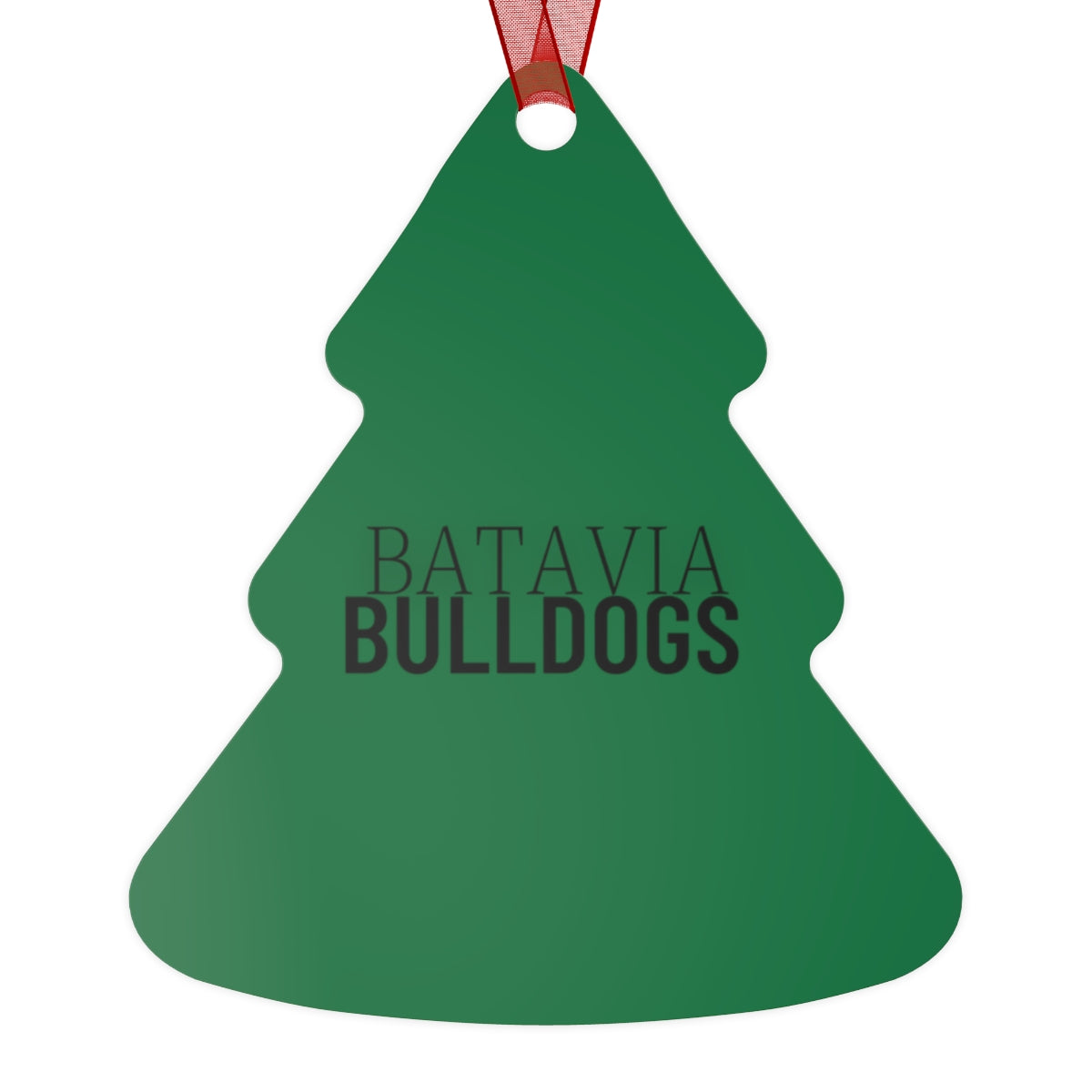 Bulldogs Metal Ornaments