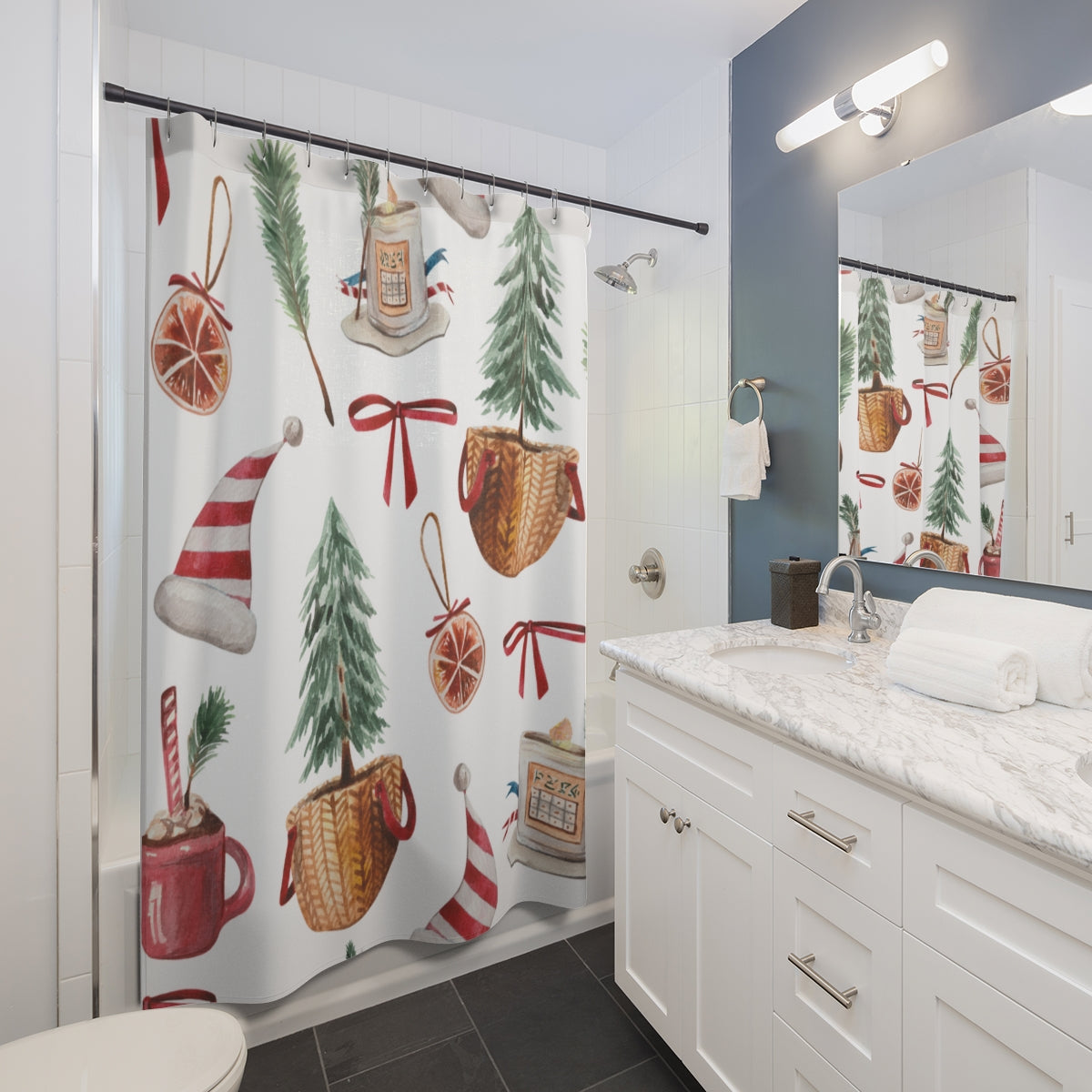 Christmas Favorites Shower Curtains