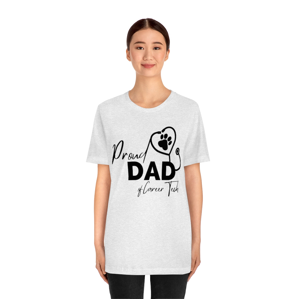 Proud Dad of Career Tech Student  Jersey Short Sleeve Tee