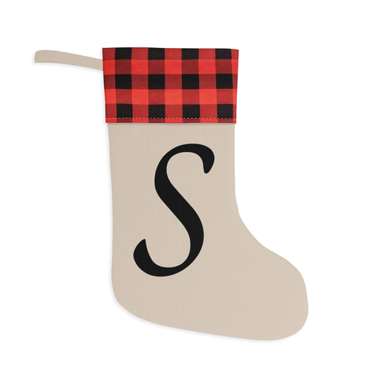 "S" Christmas Stocking