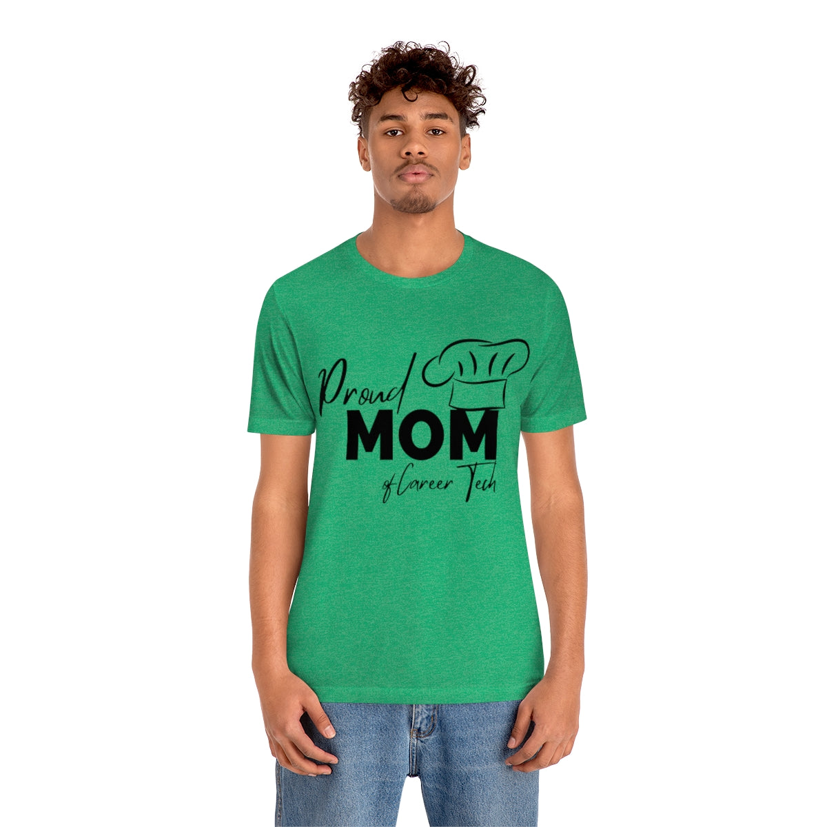 Proud Mom of Career Tech Student Jersey Short Sleeve Tee