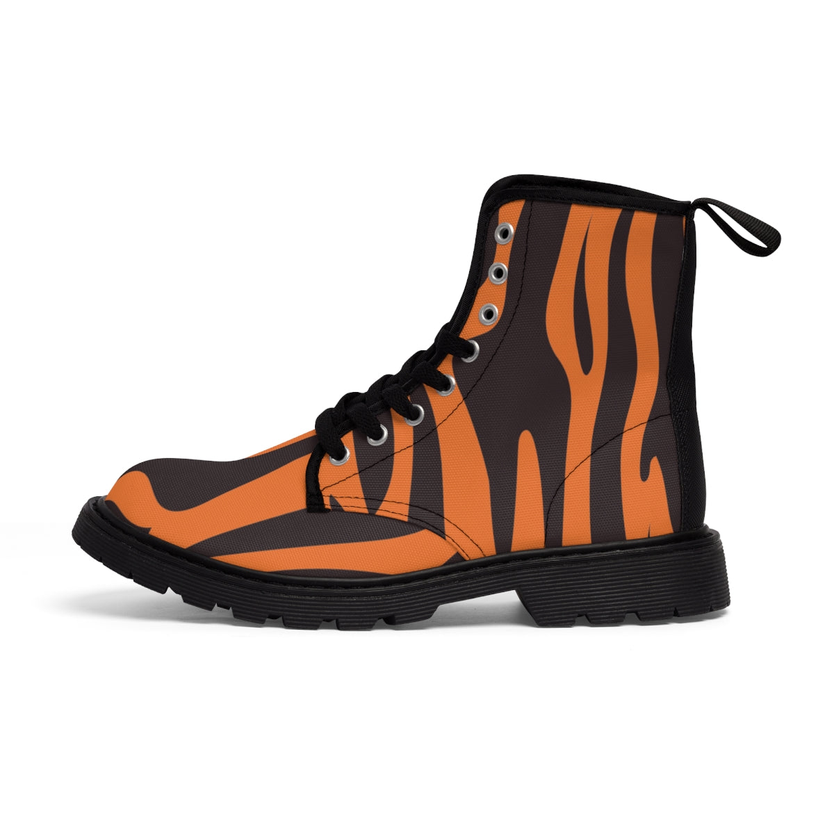 Bengal Stripes Men's Canvas Boots