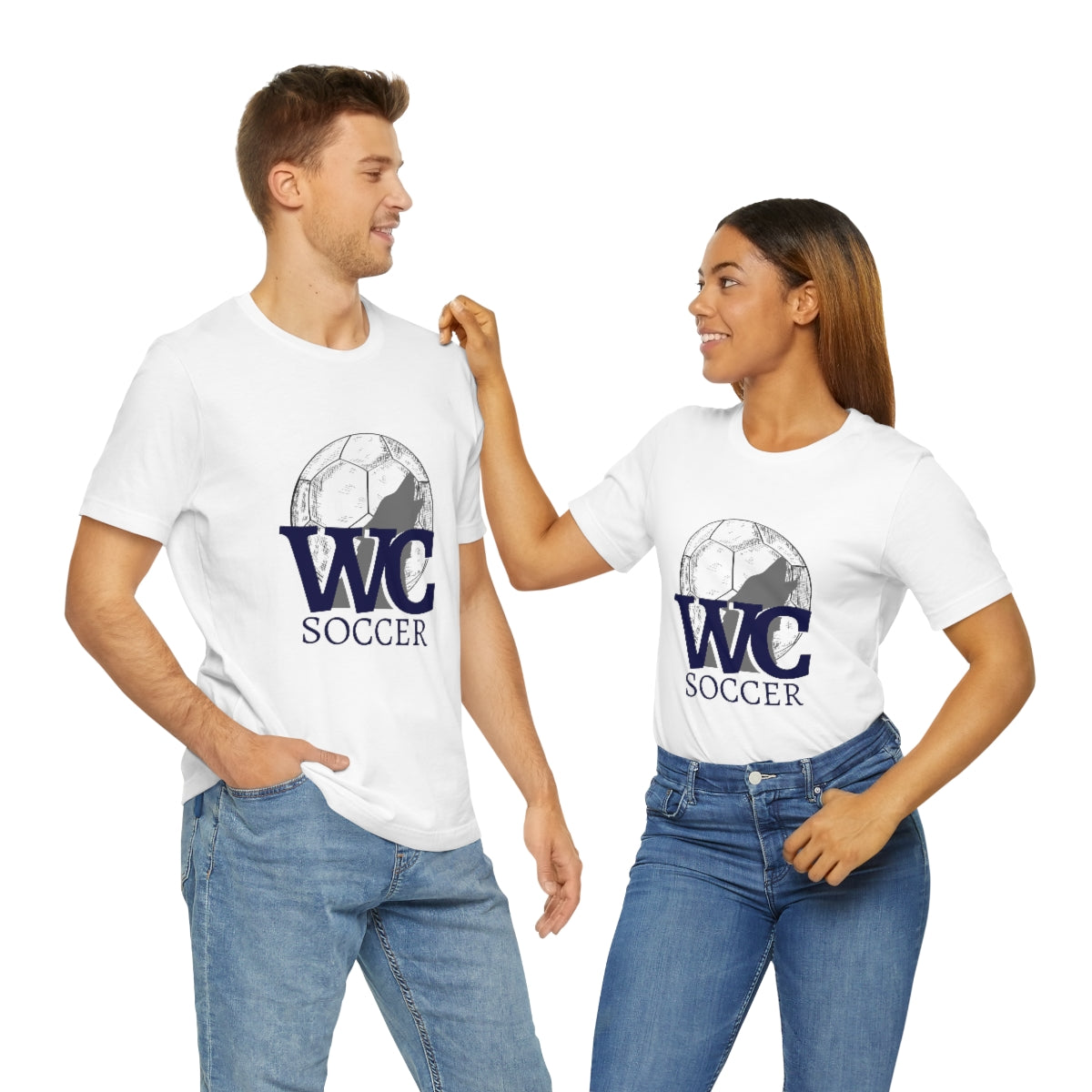 Soccer Wolves Unisex Jersey Short Sleeve Tee