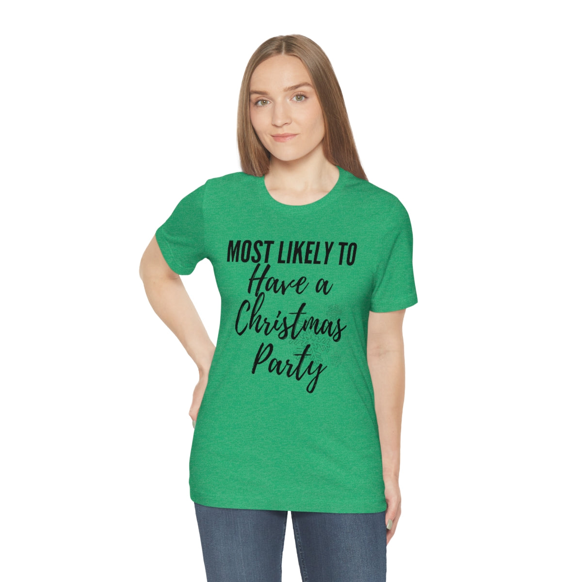 Christmas Party Unisex Jersey Short Sleeve Tee