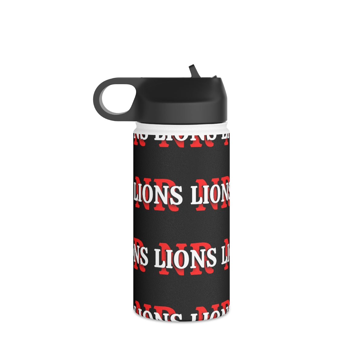 Lions   Stainless Steel Water Bottle, Standard Lid