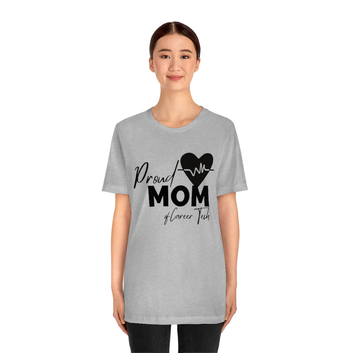 Proud Mom of Career Tech Student Jersey Short Sleeve Tee