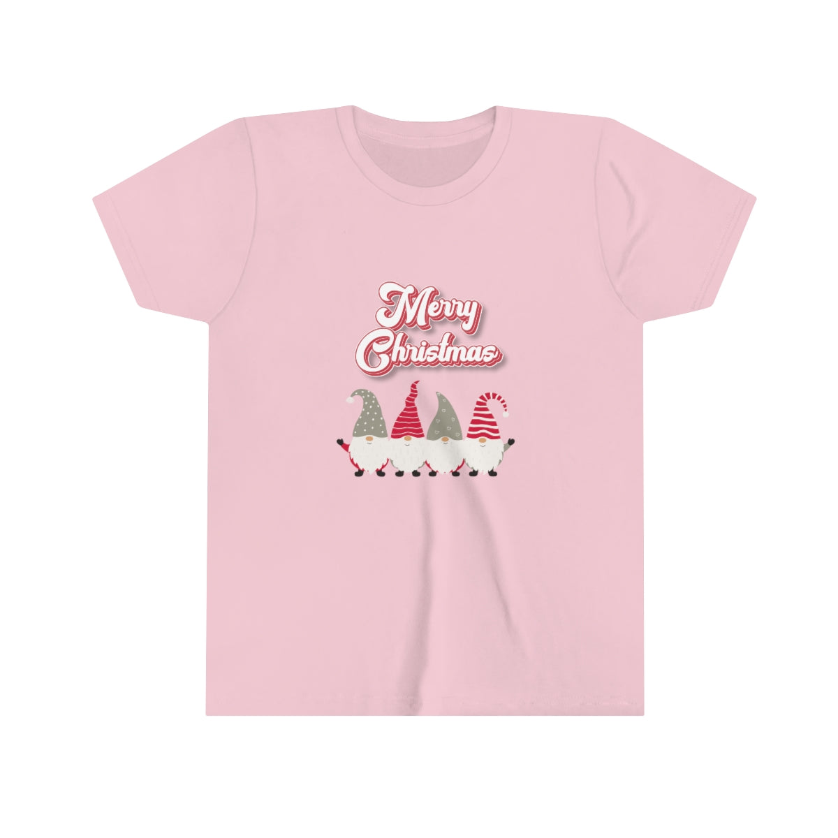 Merry Elfs Christmas Youth Short Sleeve Tee