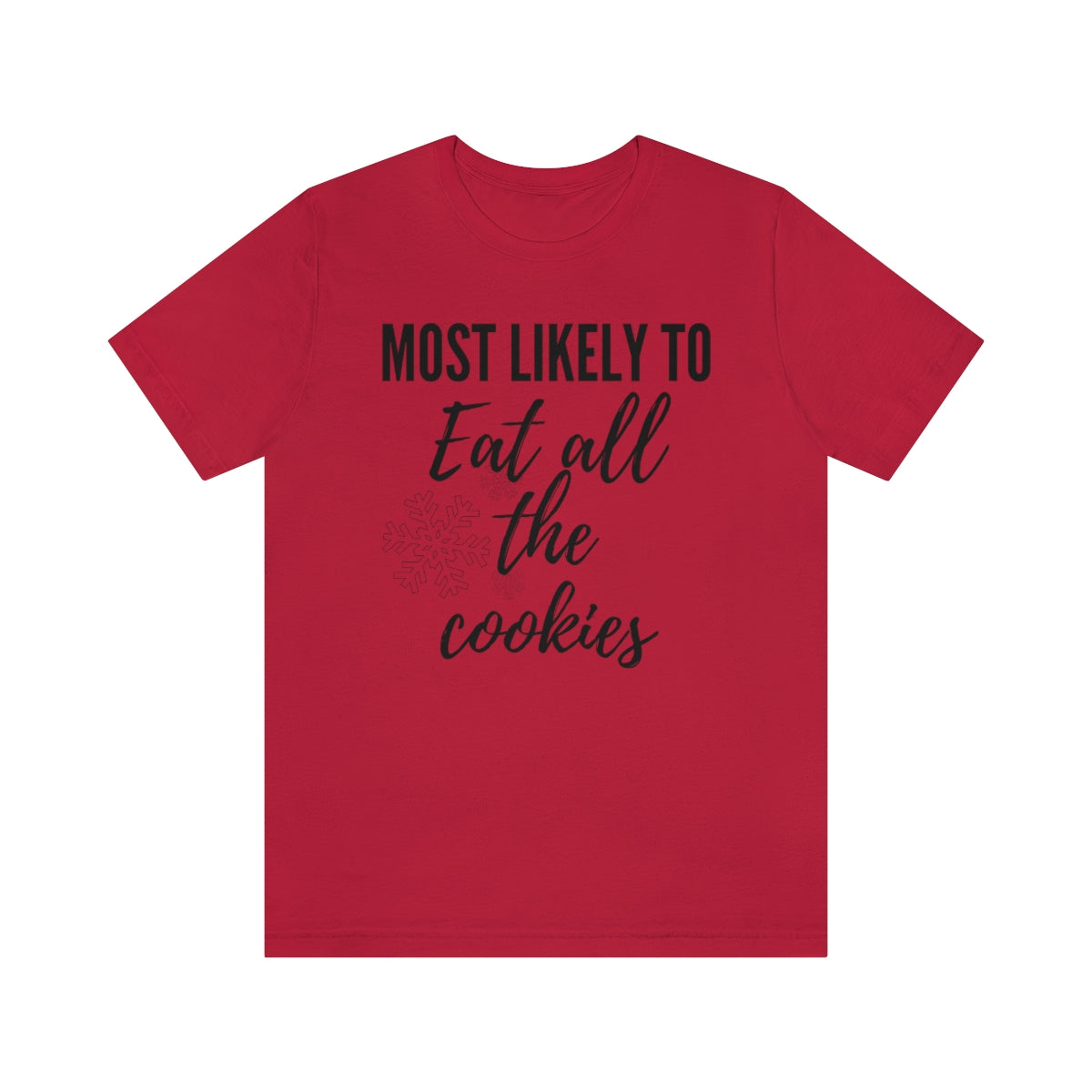 Eat the Cookies Unisex Jersey Short Sleeve Tee