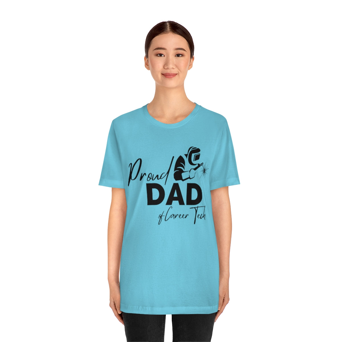 Proud Dad of Career Tech Student  Unisex Jersey