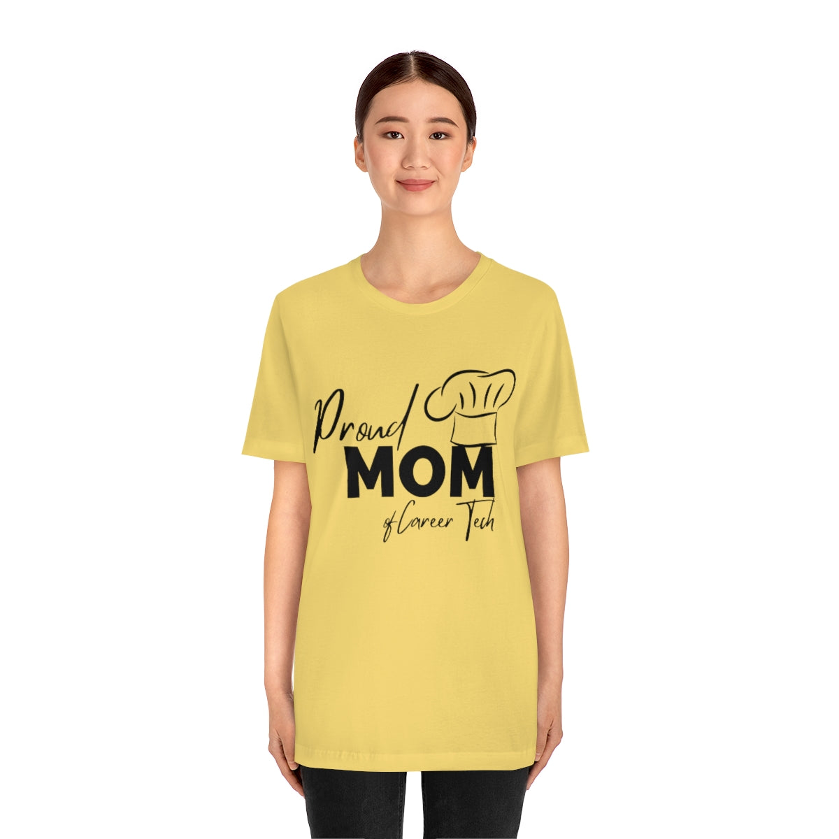 Proud Mom of Career Tech Student Jersey Short Sleeve Tee