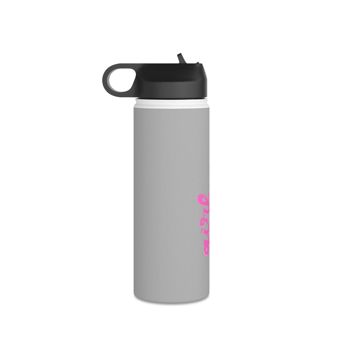 Girl Power Stainless Steel Water Bottle, Standard Lid