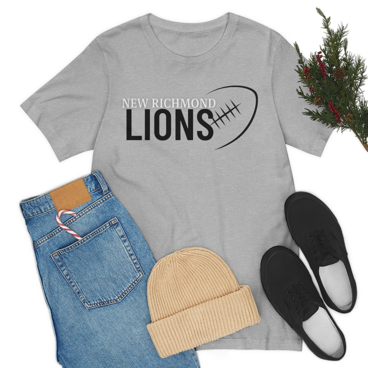 Lions Football Unisex Jersey Short Sleeve Tee