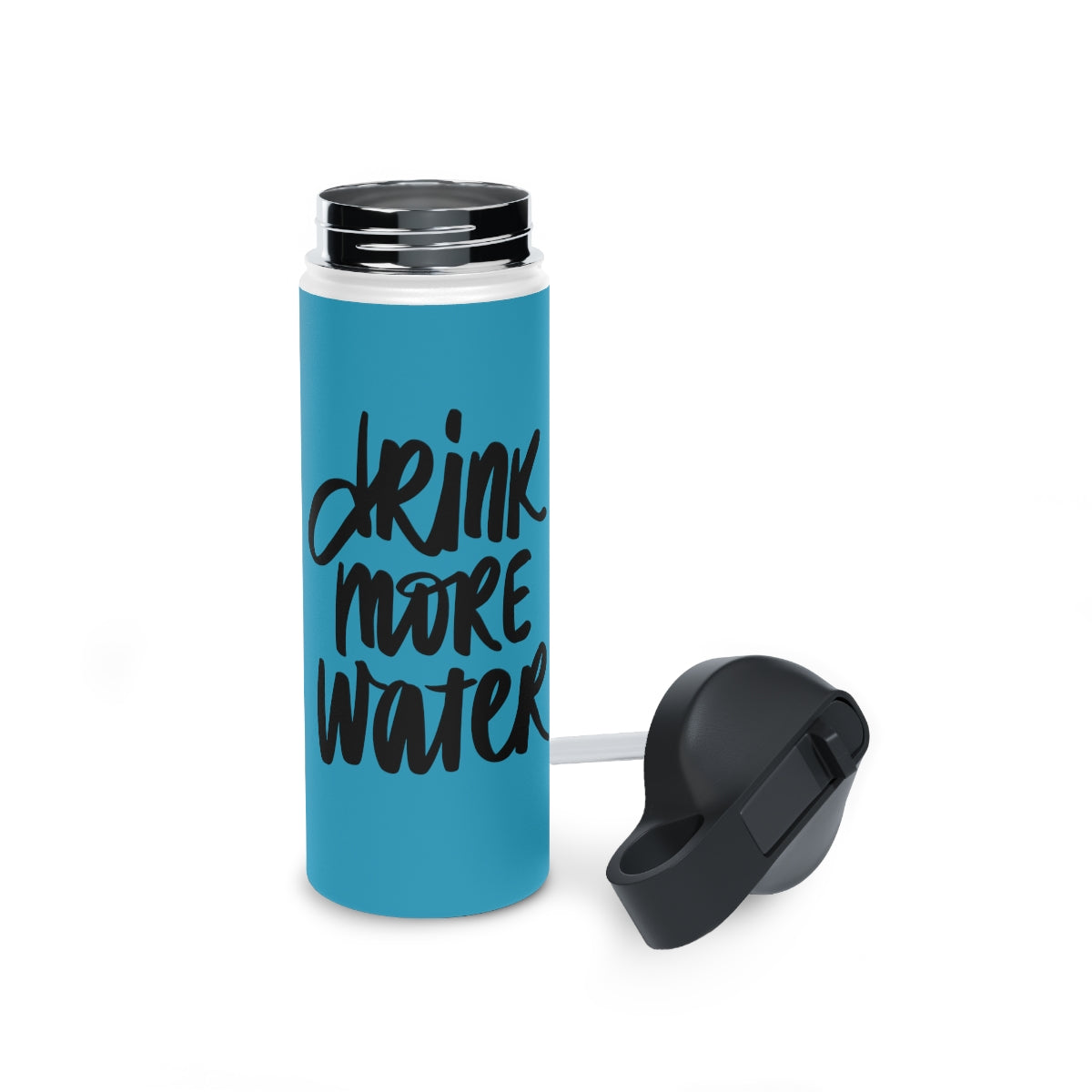 Stainless Steel Water Bottle, Standard Lid